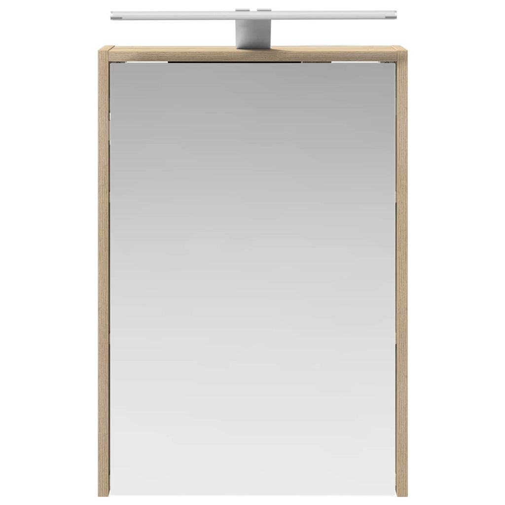 vidaXL Szafka z lustrem do łazienki Dąb Sonoma 43 x 16 x 62.5 cm