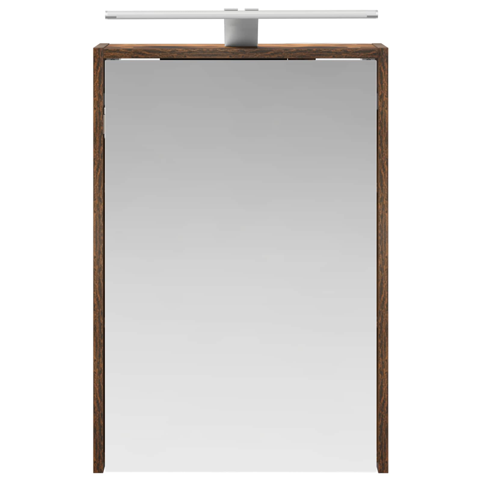 vidaXL Szafka z lustrem do łazienki Dąb wędzony 43 x 16 x 62.5 cm