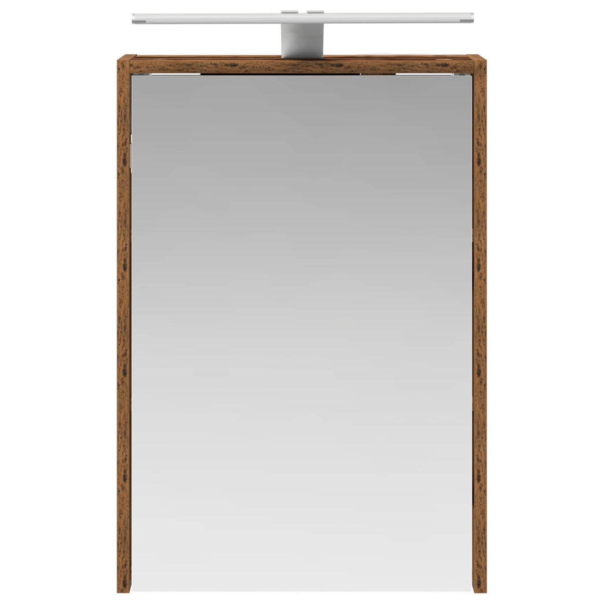 vidaXL Szafka z lustrem do łazienki Stare drewno 43 x 16 x 62.5 cm