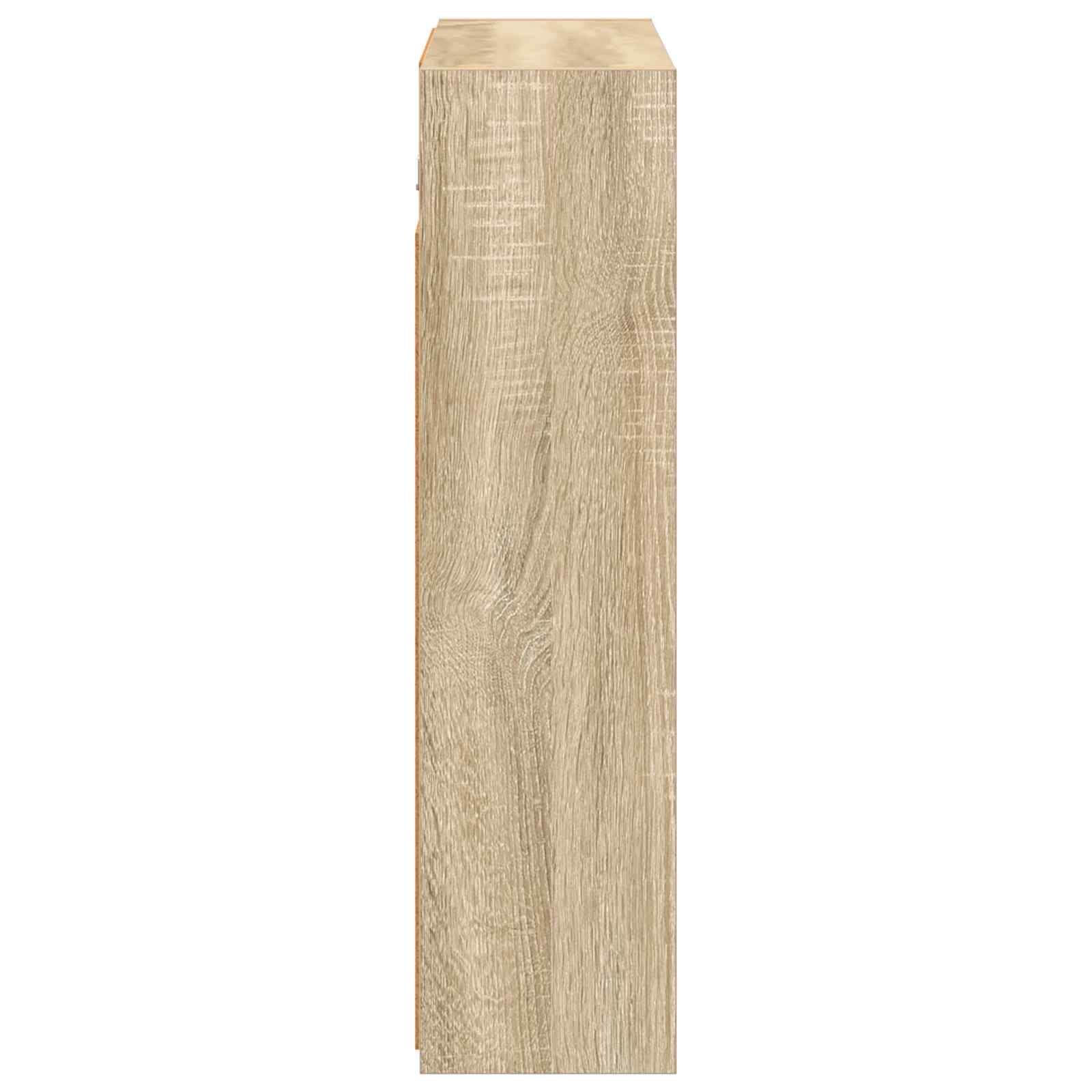 vidaXL Szafka z lustrem do łazienki Dąb Sonoma 63,5 x 16 x 62,5 cm