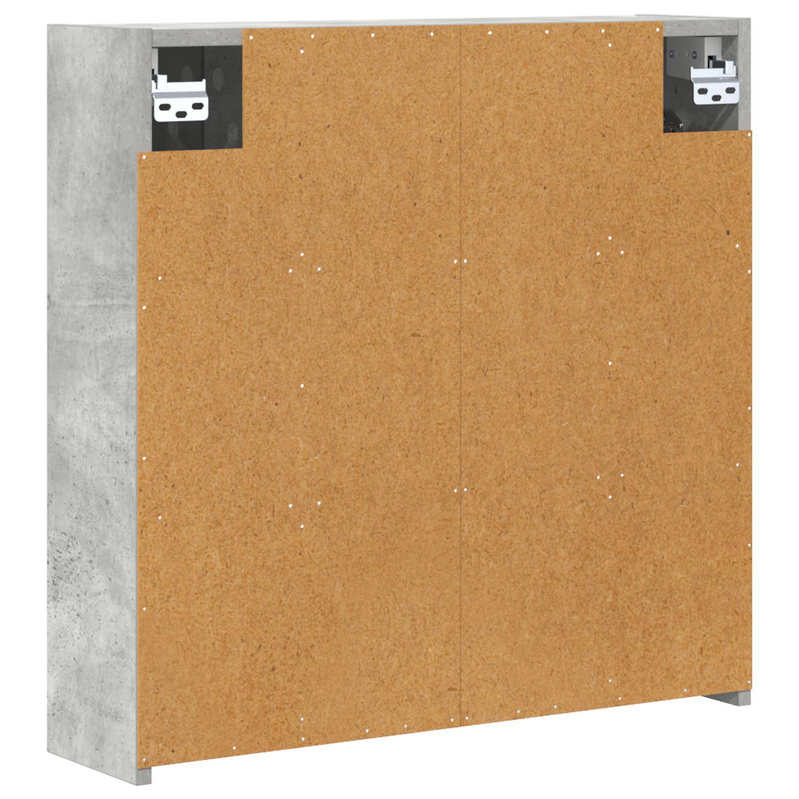 vidaXL Szafka z lustrem do łazienki Betonowy szary 63,5 x 16 x 62,5 cm