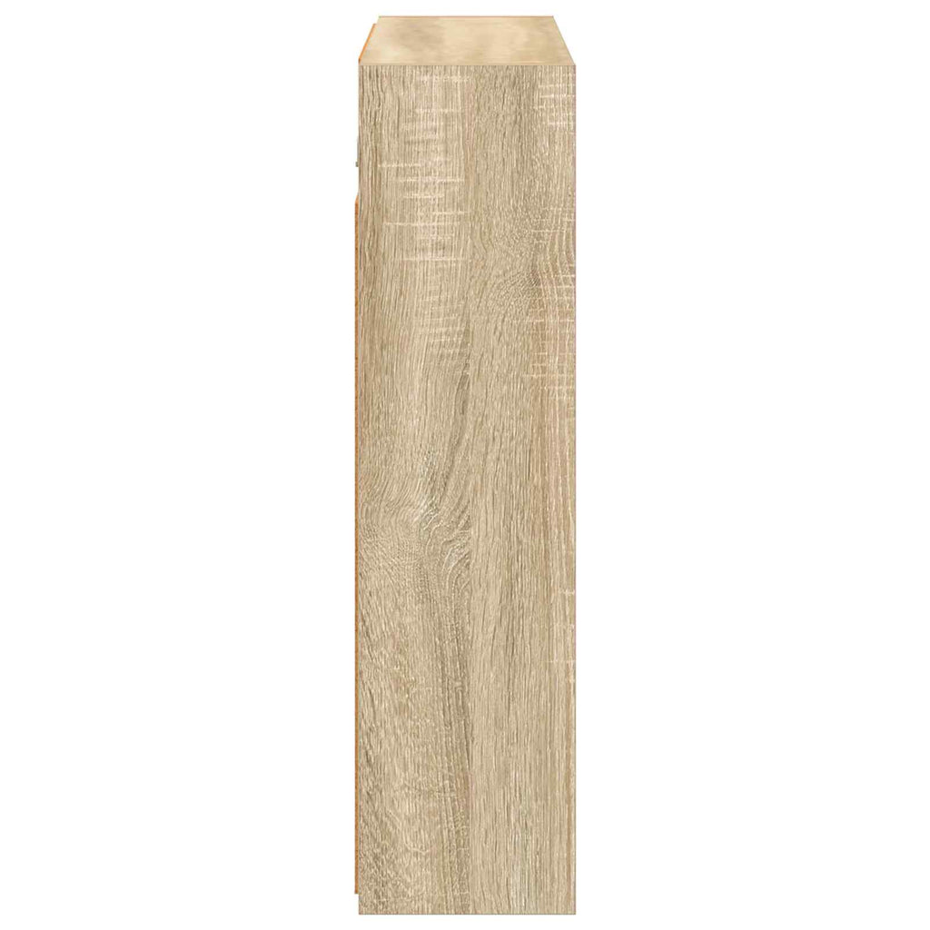 vidaXL Szafka z lustrem do łazienki Dąb Sonoma 73,5 x 16 x 62,5 cm