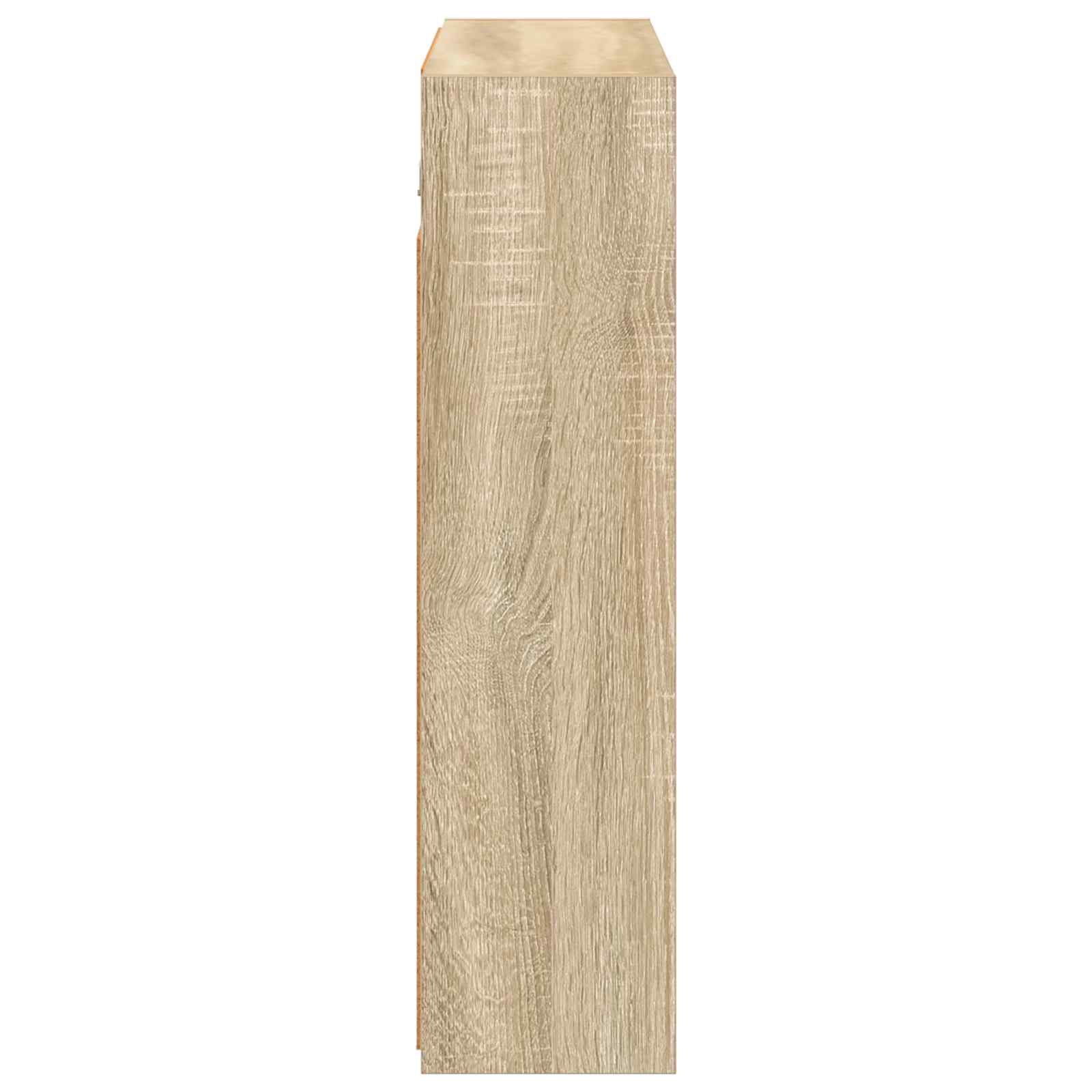 vidaXL Szafka z lustrem do łazienki Dąb Sonoma 73,5 x 16 x 62,5 cm