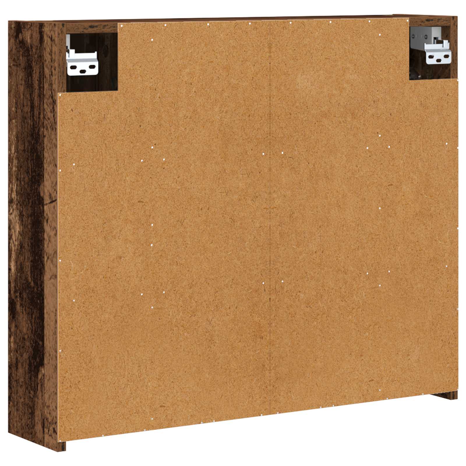 vidaXL Szafka z lustrem do łazienki Stare drewno 73,5 x 16 x 62,5 cm