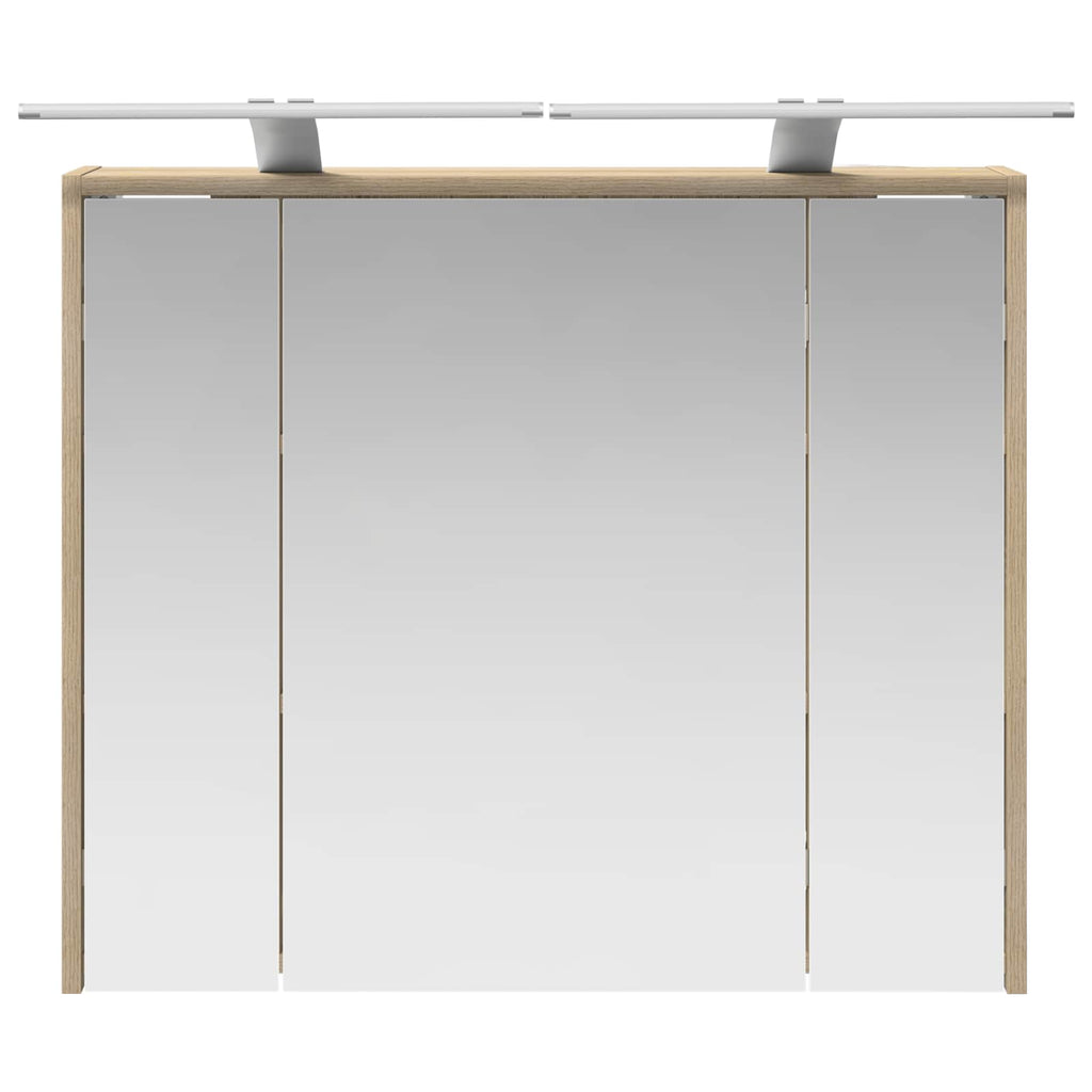 vidaXL Szafka z lustrem do łazienki Dąb Sonoma 73,5 x 16 x 62,5 cm