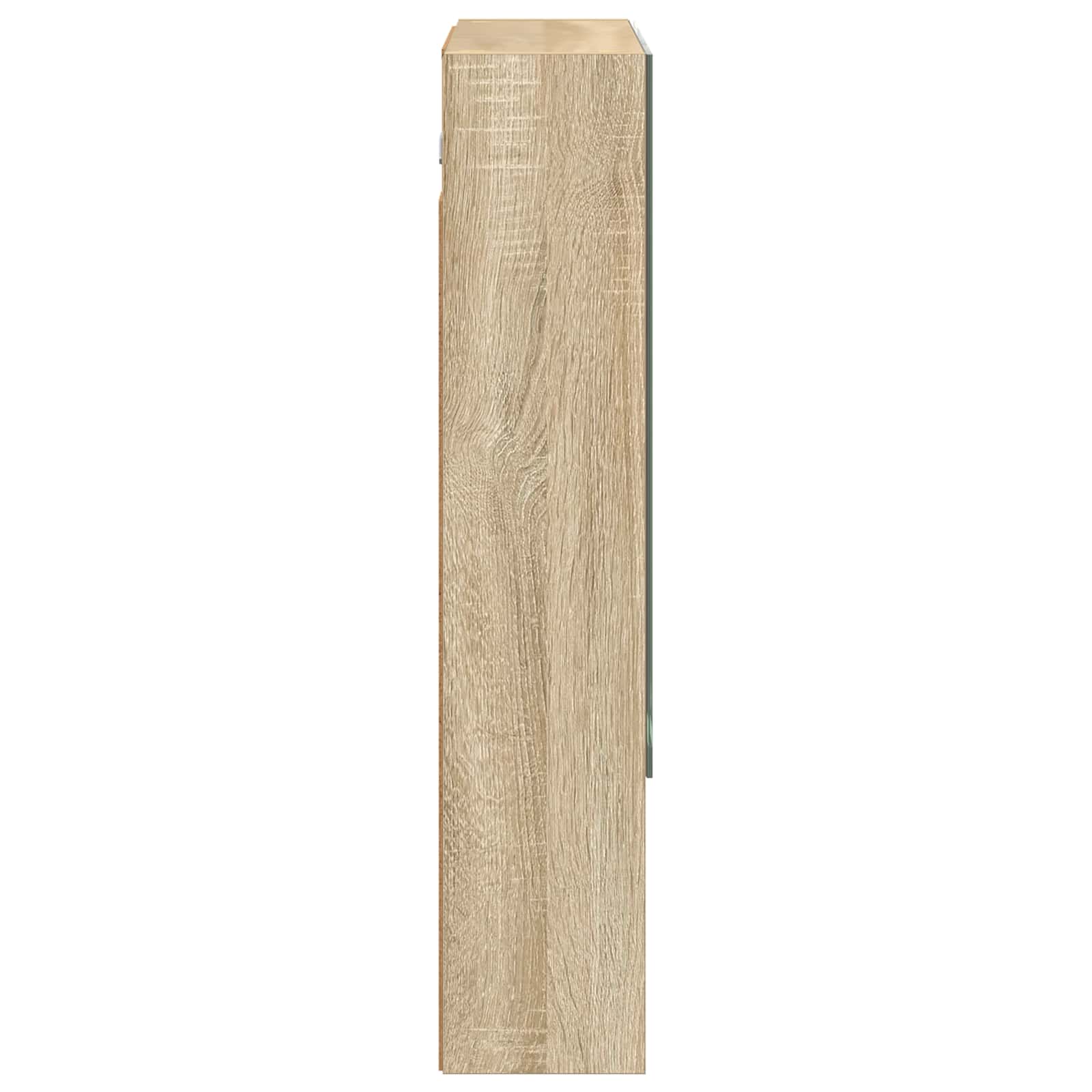 vidaXL Szafka z lustrem do łazienki Dąb Sonoma 60 x 14.5 x 70 cm