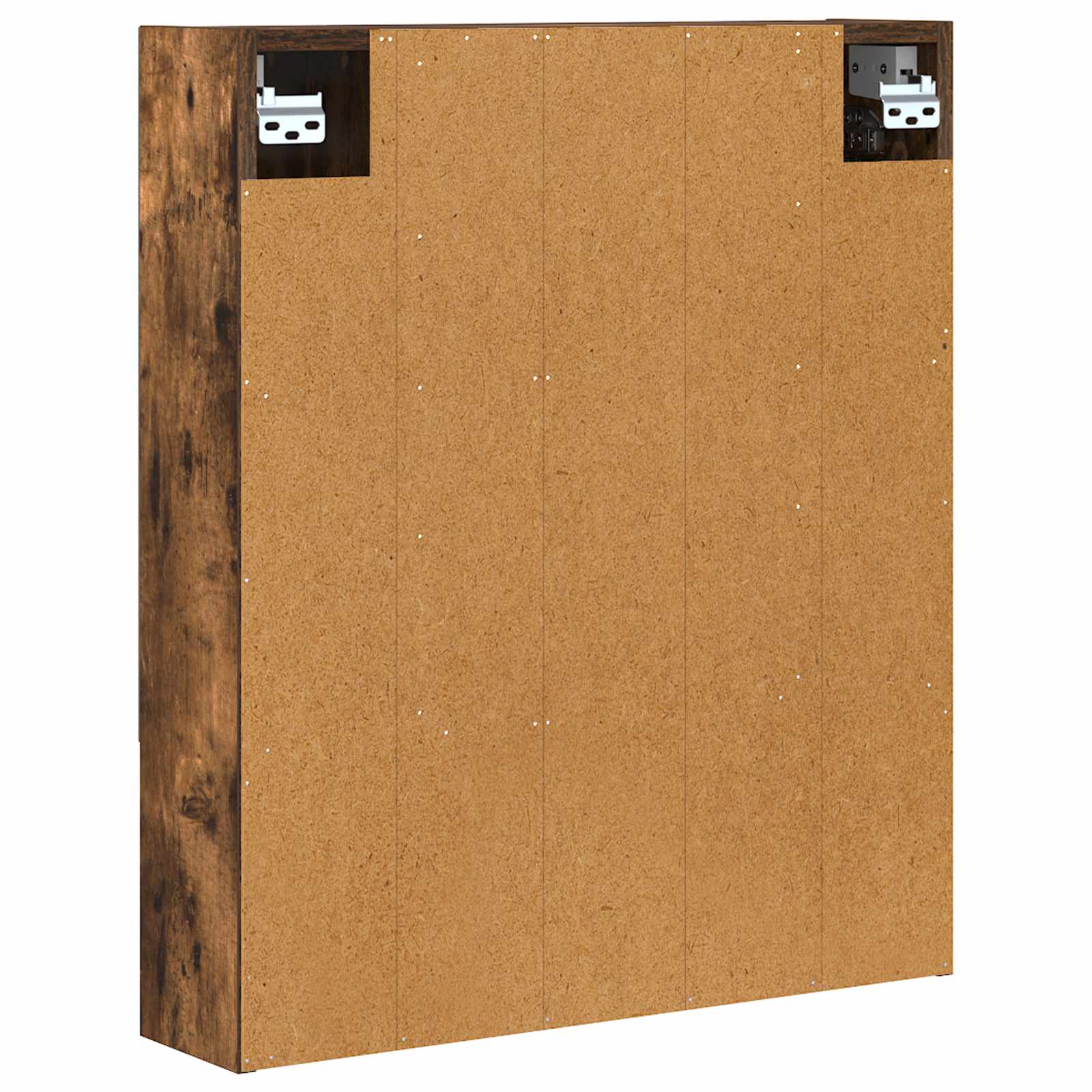 vidaXL Szafka z lustrem do łazienki Dąb wędzony 60 x 14.5 x 70 cm