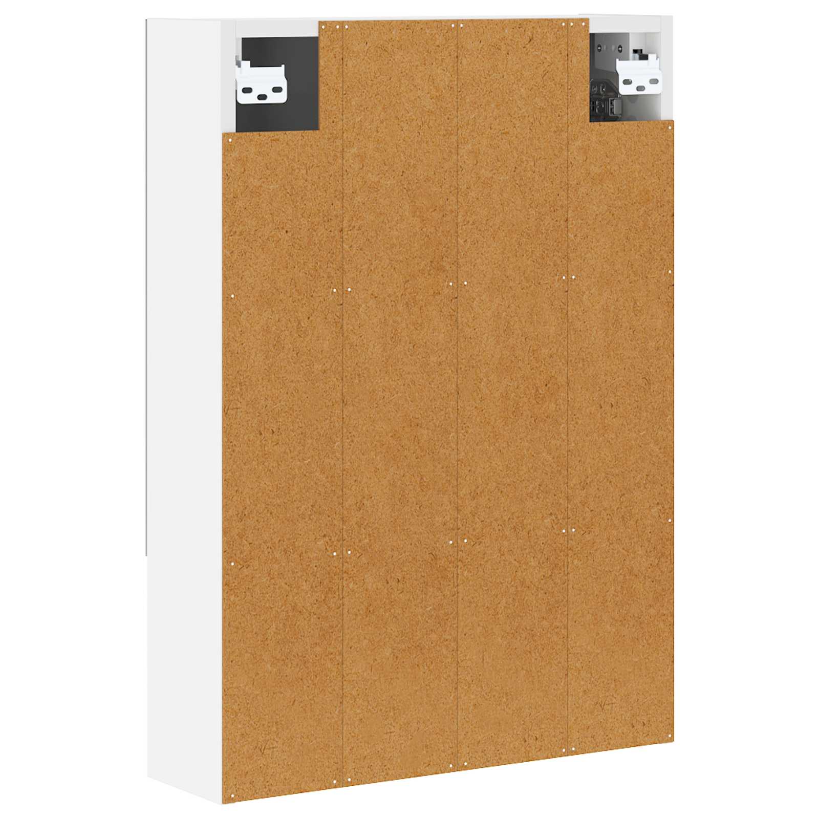 vidaXL Szafka z lustrem do łazienki z półką Biały 50 x 14,5 x 70 cm