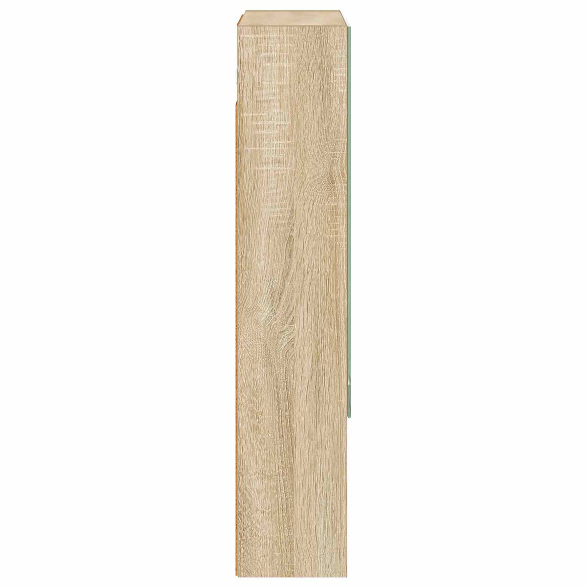 vidaXL Szafka z lustrem do łazienki Dąb Sonoma 50 x 14,5 x 70 cm