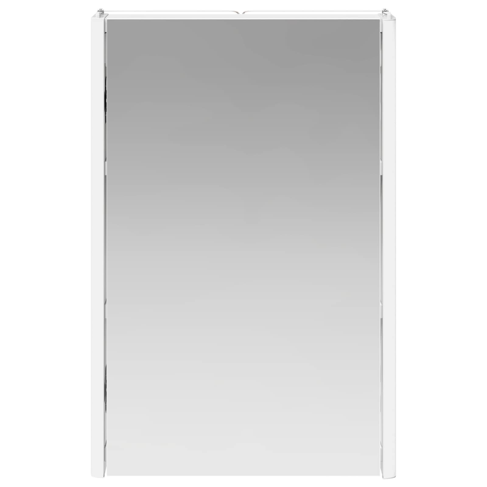vidaXL Szafka z lustrem do łazienki Biały 33 x 11,5 x 50 cm