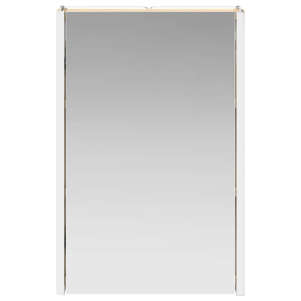 vidaXL Szafka z lustrem do łazienki Dąb Sonoma 33 x 11,5 x 50 cm