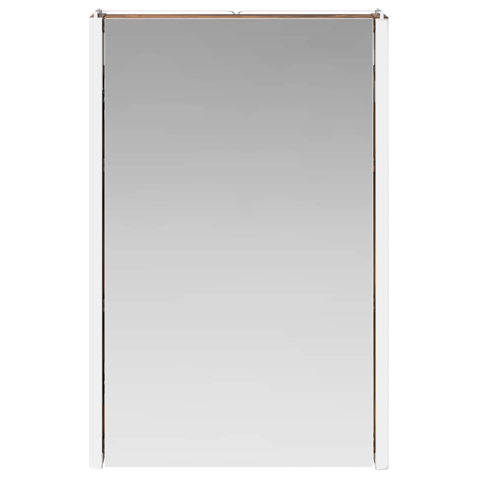 vidaXL Szafka z lustrem do łazienki Dąb wędzony 33 x 11,5 x 50 cm