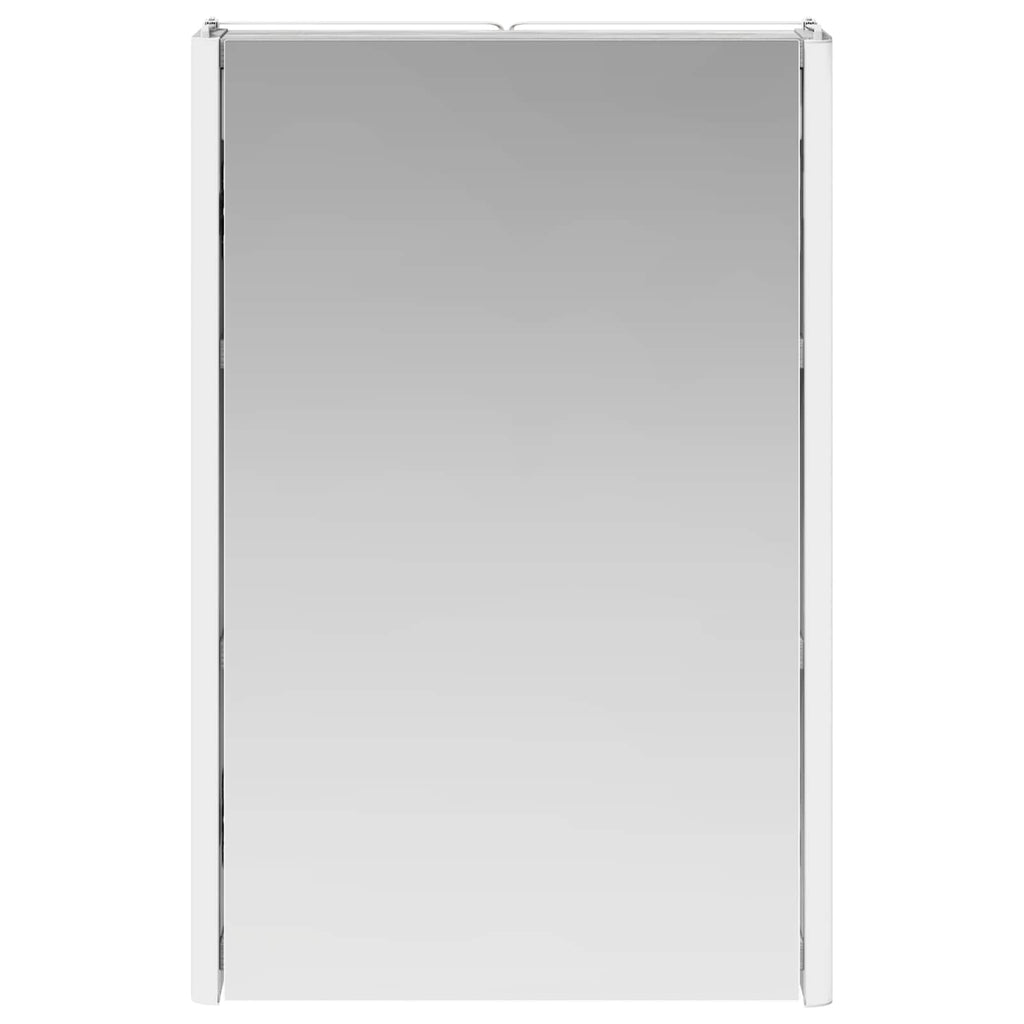 vidaXL Szafka z lustrem do łazienki Szary Sonoma 33 x 11,5 x 50 cm