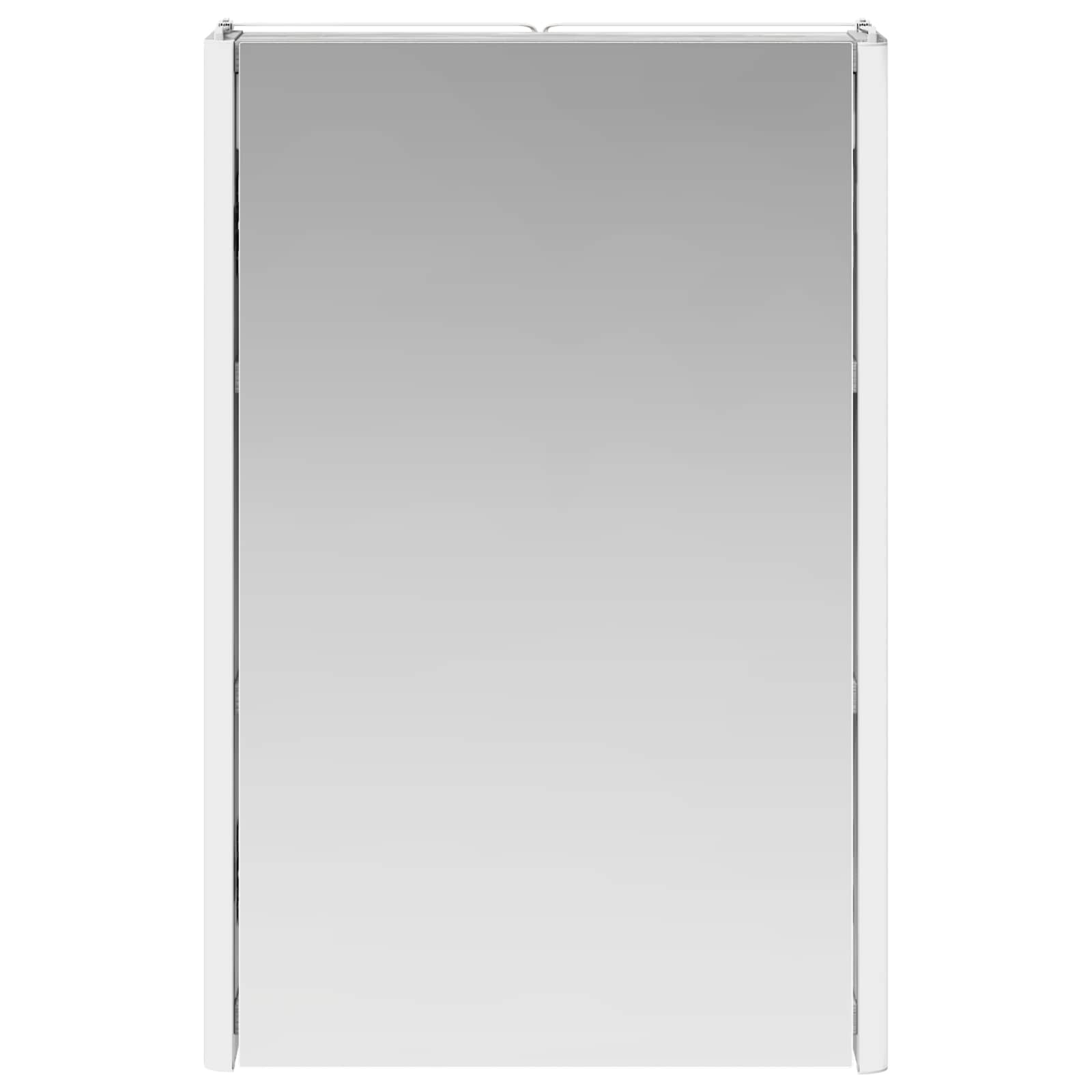 vidaXL Szafka z lustrem do łazienki Szary Sonoma 33 x 11,5 x 50 cm