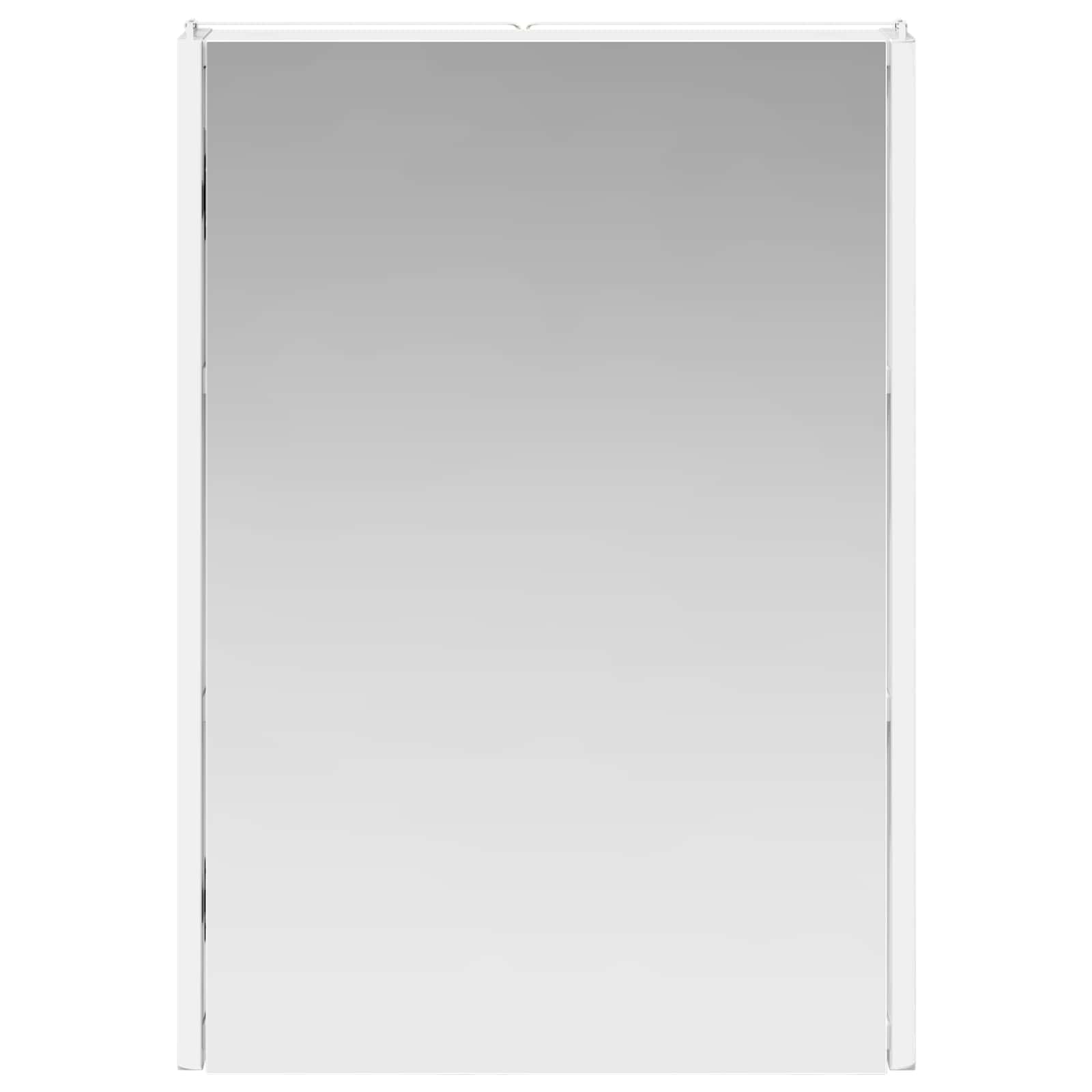 vidaXL Szafka z lustrem do łazienki Biały 43 x 11,5 x 60,5 cm