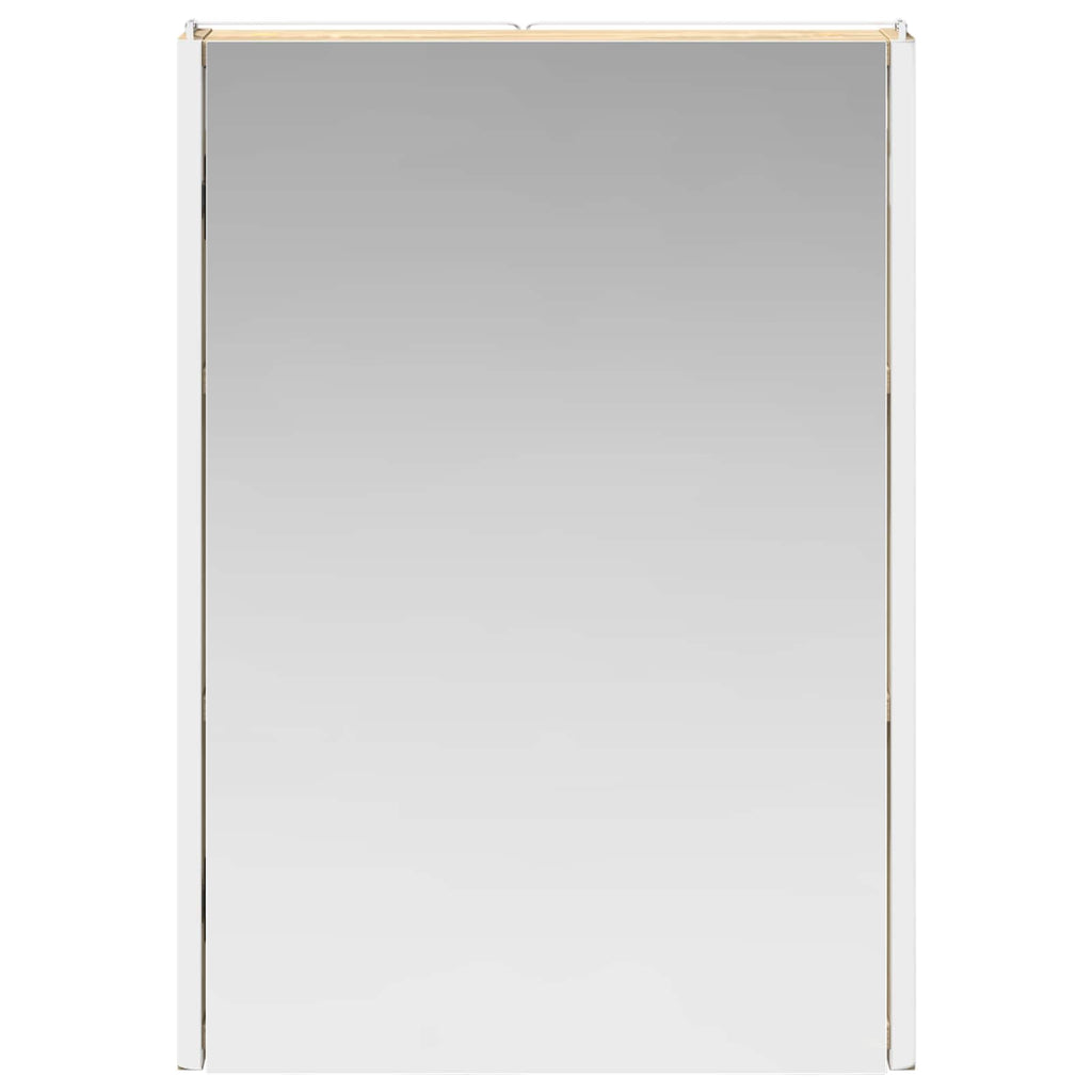 vidaXL Szafka z lustrem do łazienki Dąb Sonoma 43 x 11,5 x 60,5 cm