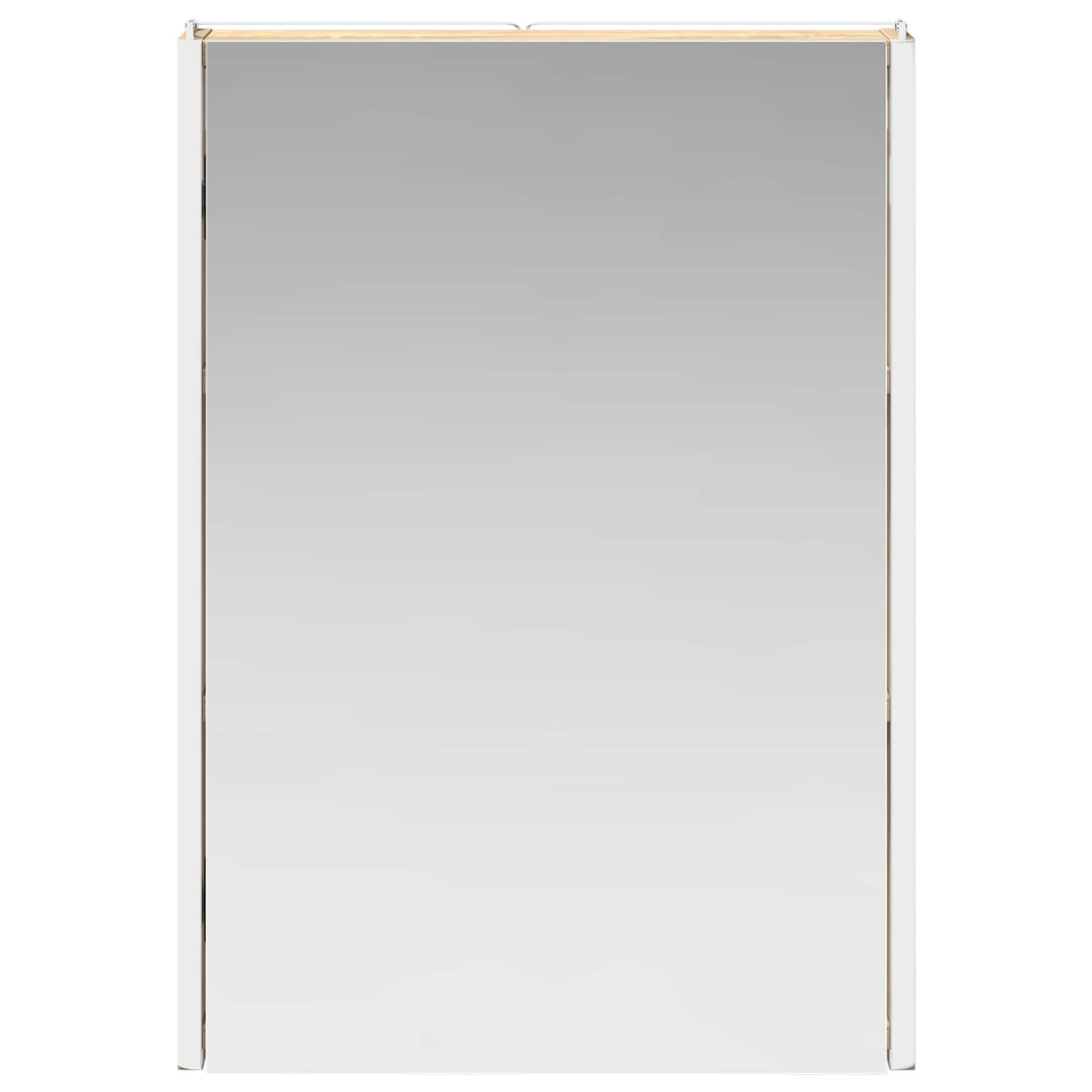 vidaXL Szafka z lustrem do łazienki Dąb Sonoma 43 x 11,5 x 60,5 cm