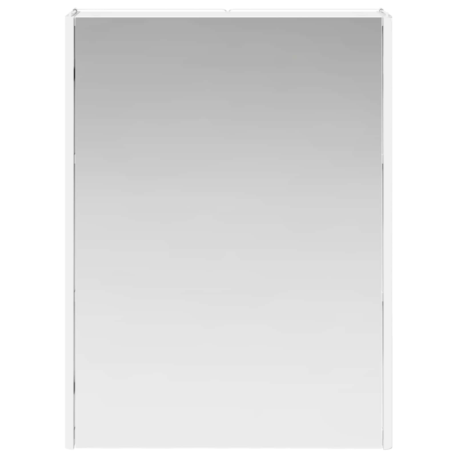vidaXL Szafka z lustrem do łazienki Biały 53,5 x 15,5 x 70 cm