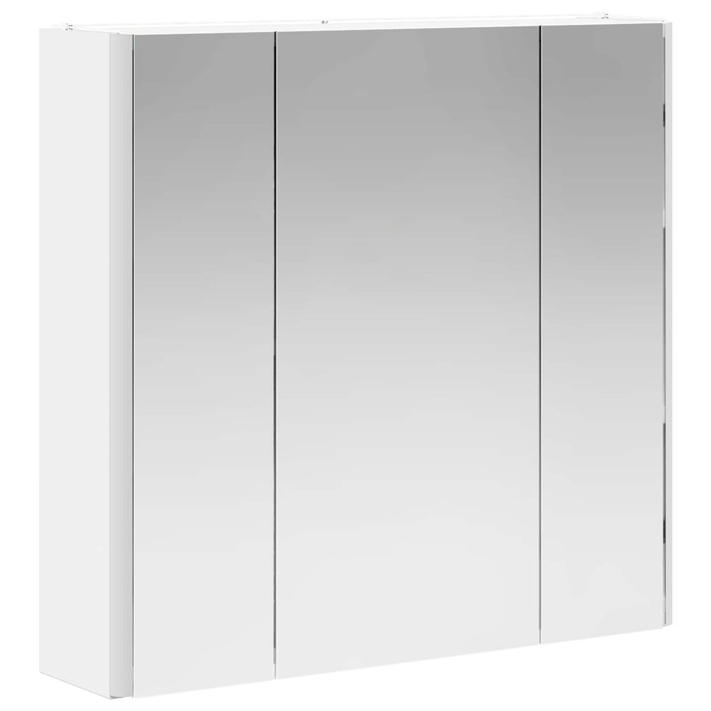 vidaXL Szafka z lustrem do łazienki Biały 63,5 x 15,5 x 60,5 cm