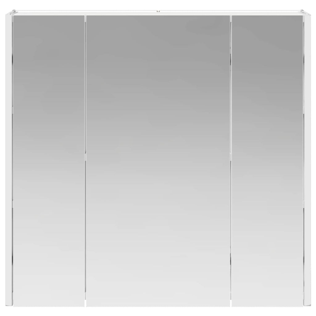vidaXL Szafka z lustrem do łazienki Biały 63,5 x 15,5 x 60,5 cm