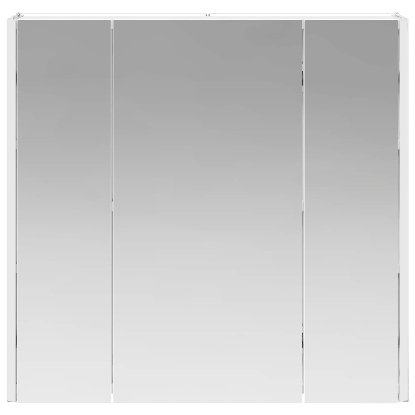 vidaXL Szafka z lustrem do łazienki Biały 63,5 x 15,5 x 60,5 cm