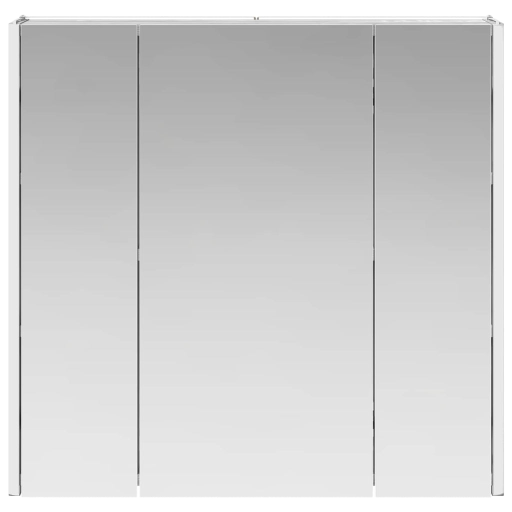 vidaXL Szafka z lustrem do łazienki Szary Sonoma 63,5 x 15,5 x 60,5 cm