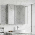 vidaXL Szafka z lustrem do łazienki Betonowy szary 73.5 x 15.5 x 70 cm