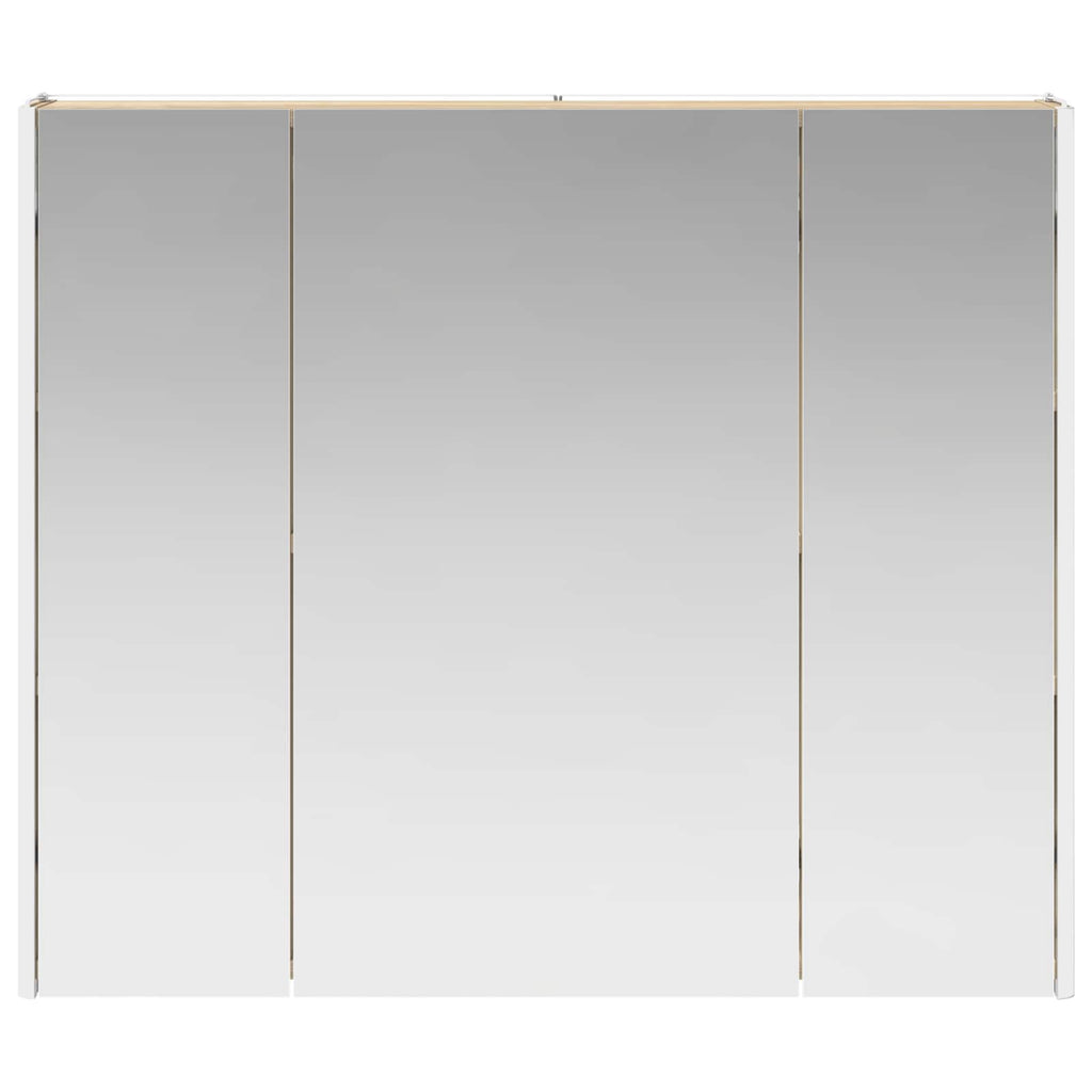 vidaXL Szafka z lustrem do łazienki Dąb Sonoma 83,5 x 15,5 x 70 cm