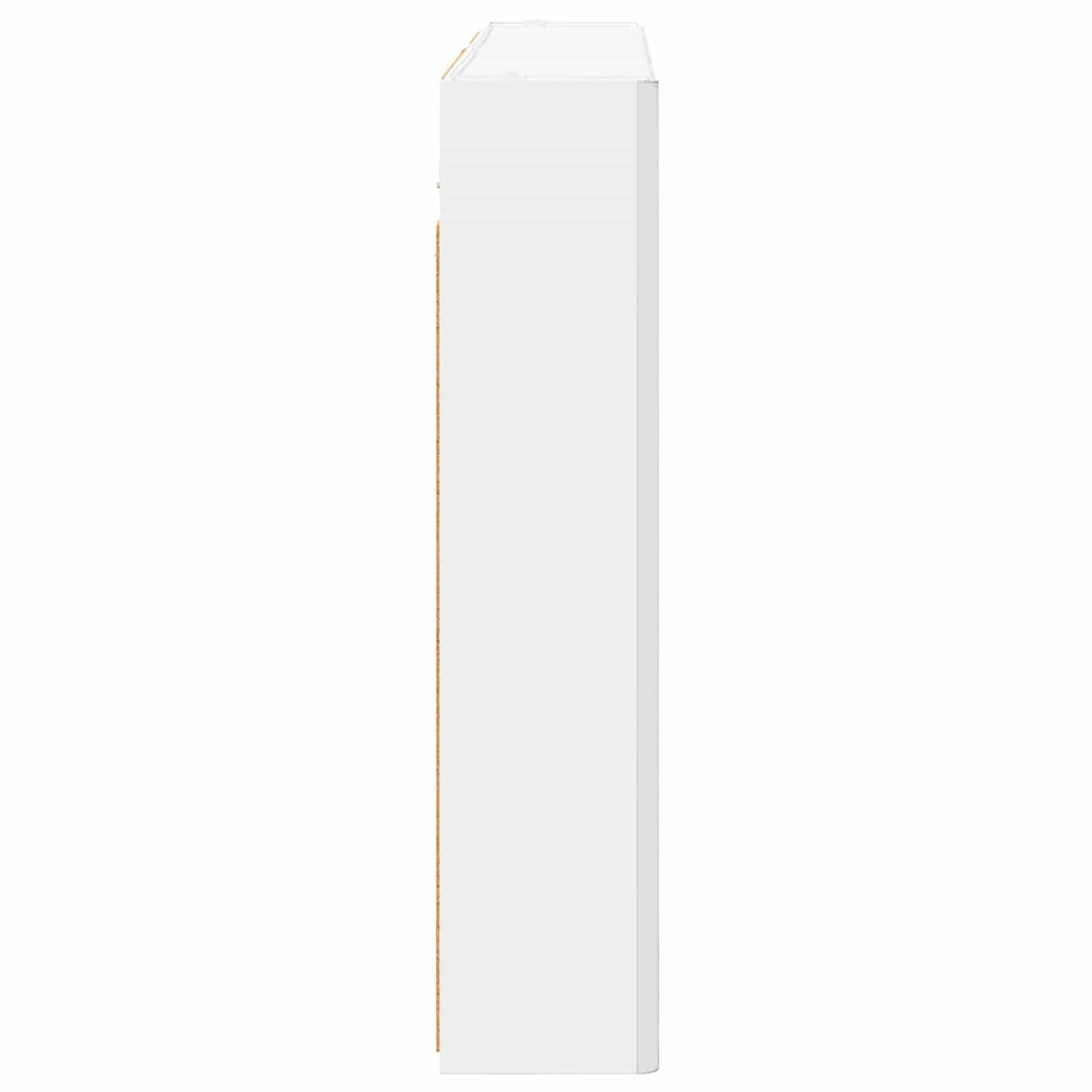 vidaXL Szafka z lustrem do łazienki Biały 103,5 x 15,5 x 70 cm