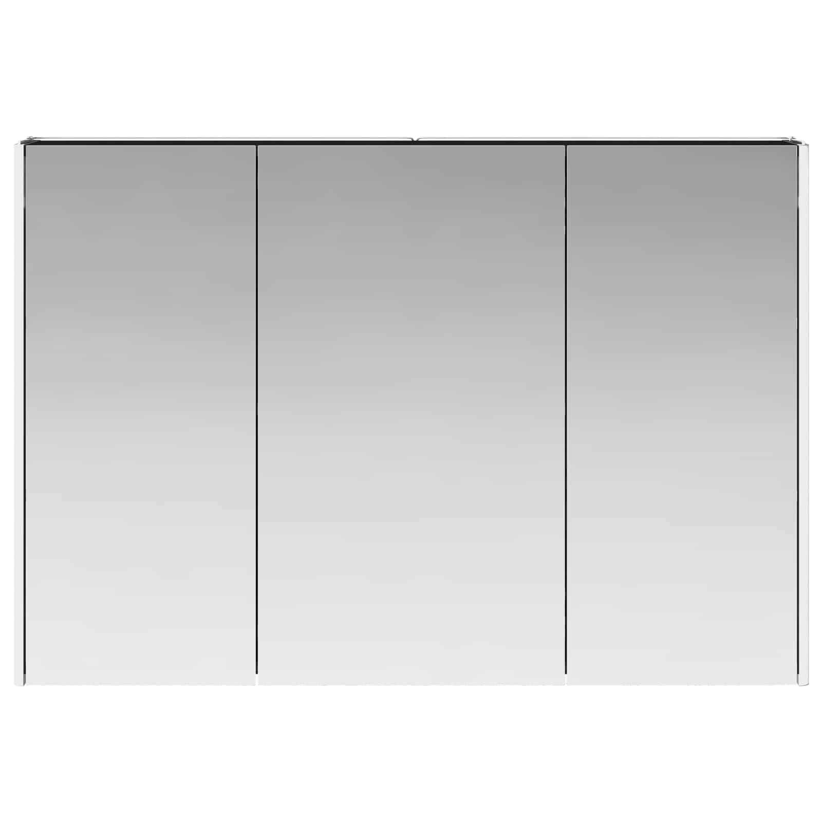 vidaXL Szafka z lustrem do łazienki Czarny Dąb 103,5 x 15,5 x 70 cm