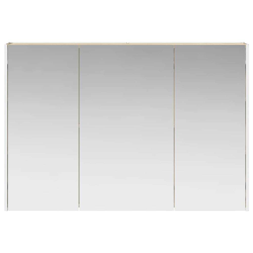 vidaXL Szafka z lustrem do łazienki Dąb Sonoma 103,5 x 15,5 x 70 cm