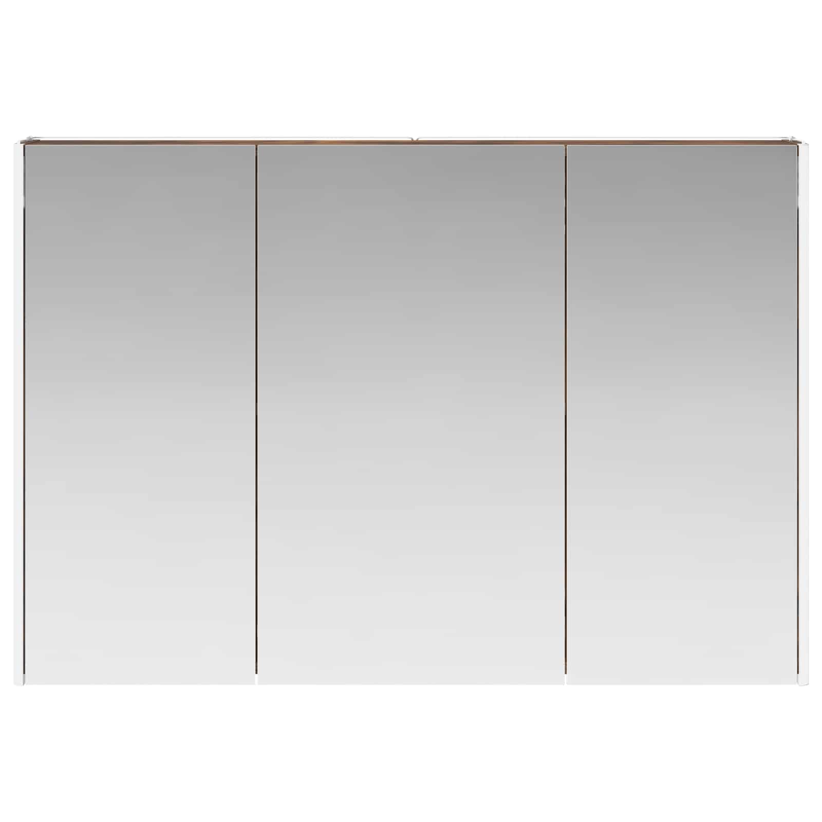 vidaXL Szafka z lustrem do łazienki Dąb wędzony 103,5 x 15,5 x 70 cm