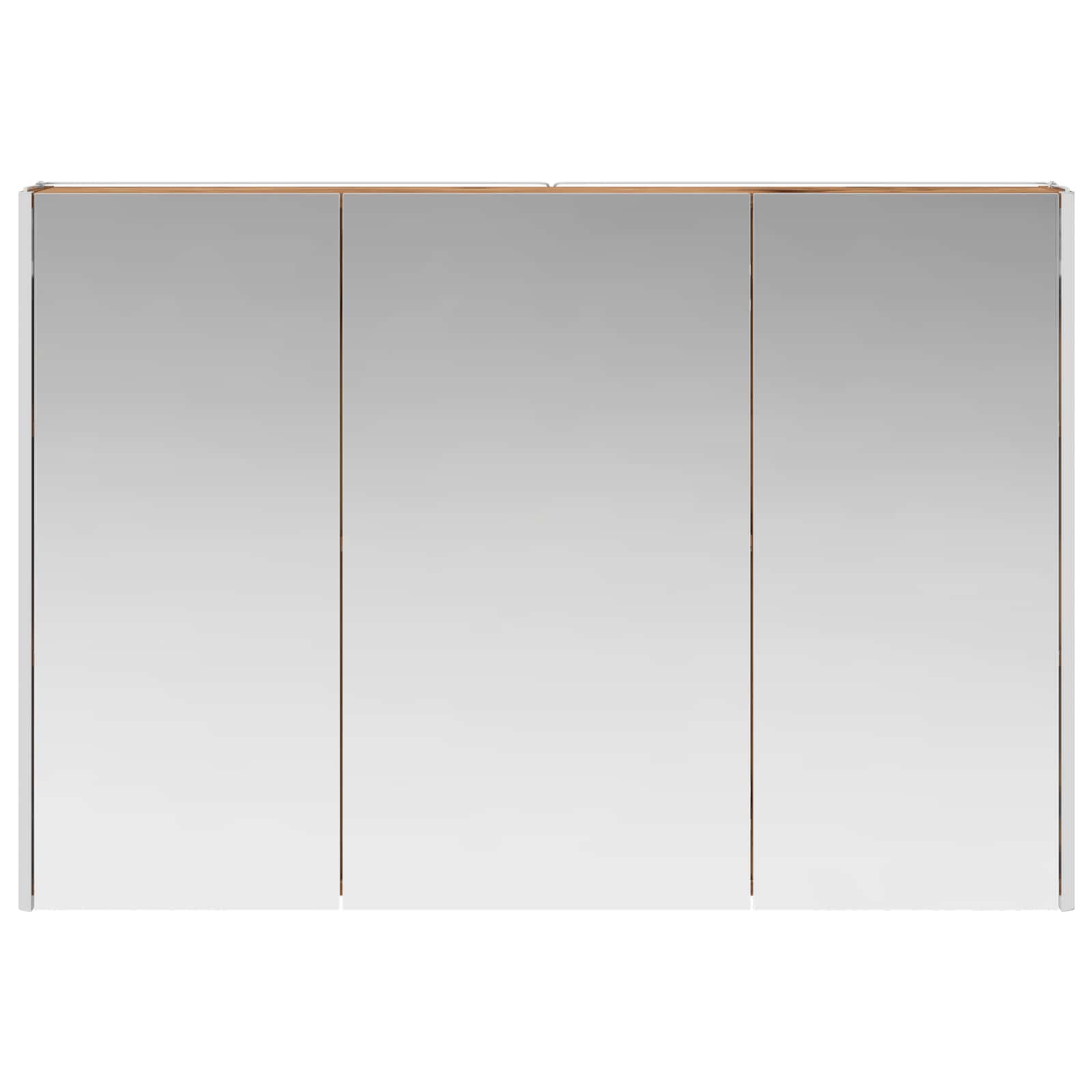 vidaXL Szafka z lustrem do łazienki Stare drewno 103,5 x 15,5 x 70 cm