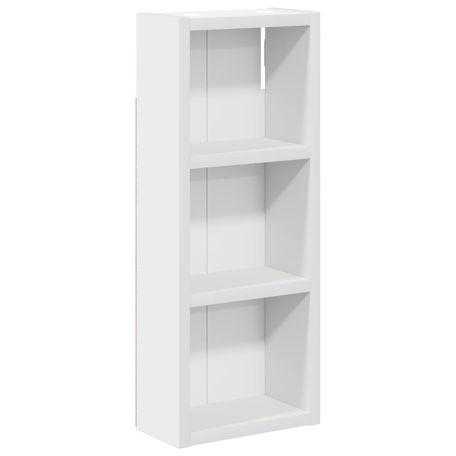 vidaXL Szafka ścienna łazienkowa z półką Biały 20 x 10 x 50 cm