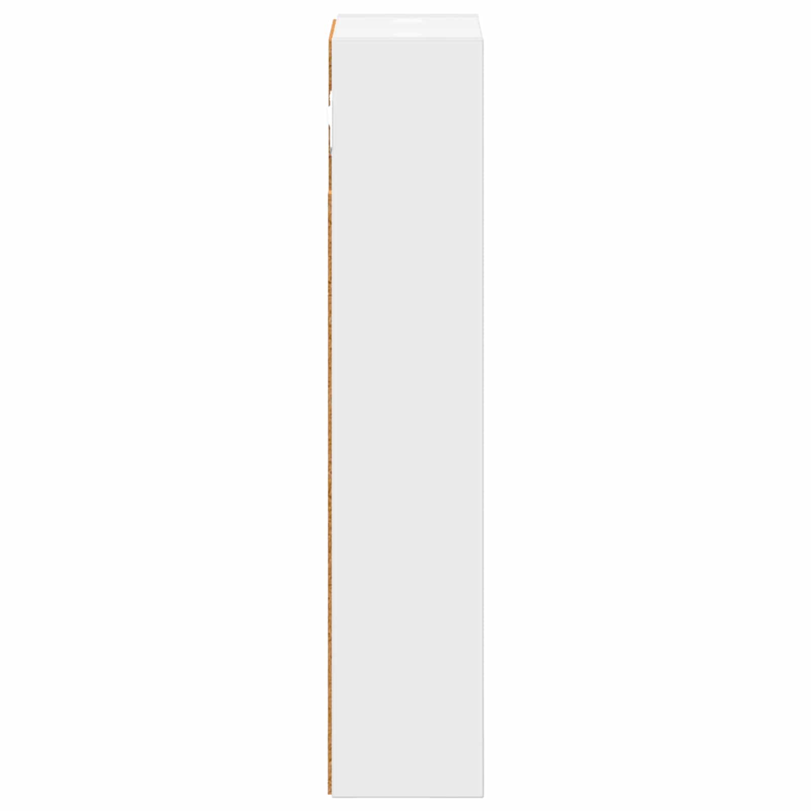 vidaXL Szafka ścienna łazienkowa z półką Biały 20 x 10 x 50 cm