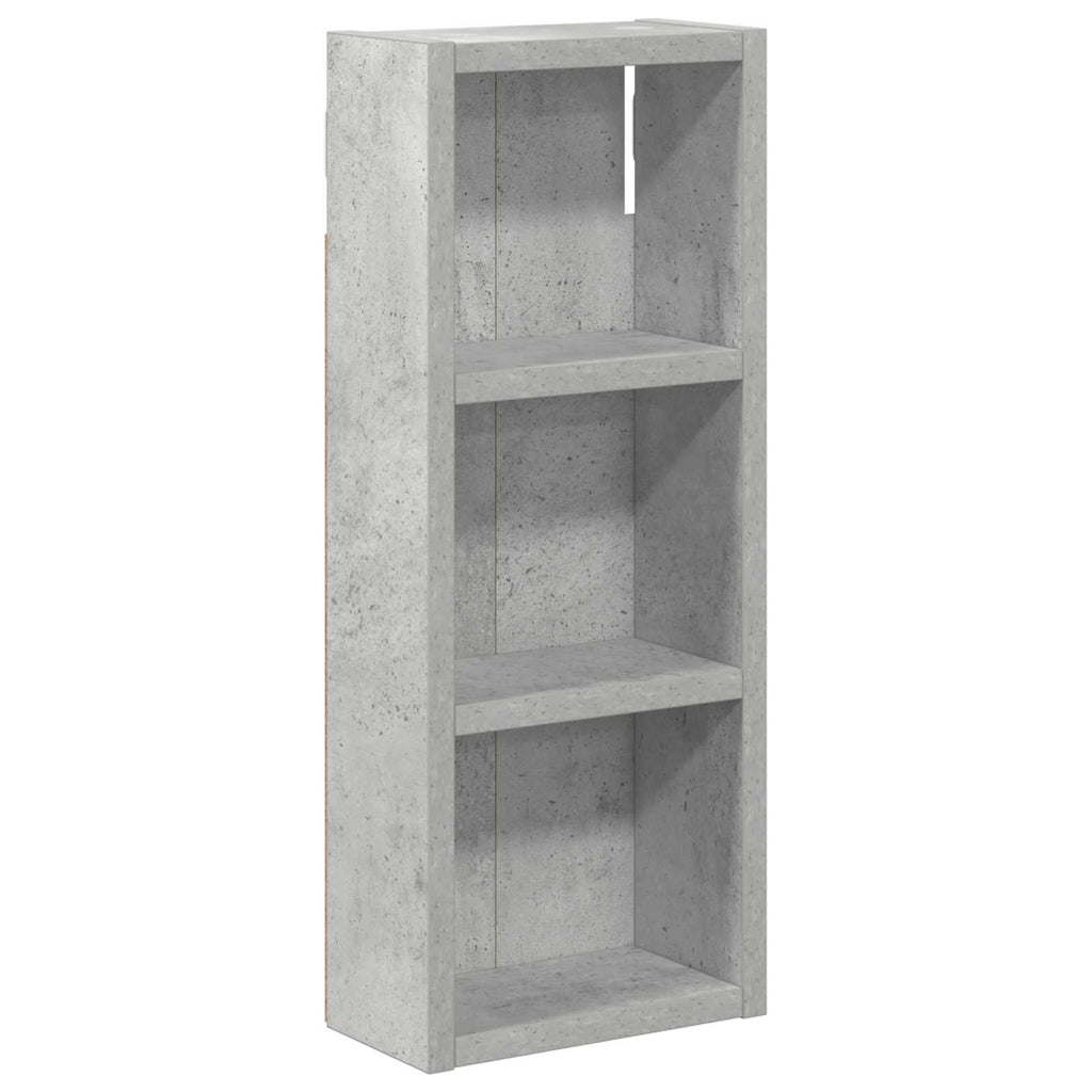vidaXL Szafka ścienna łazienkowa Betonowy Szary 20 x 10 x 50 cm
