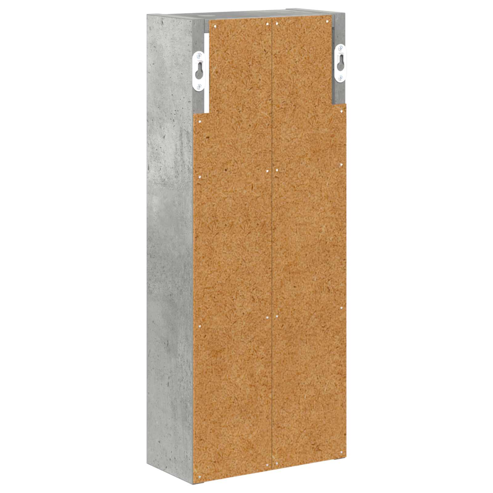 vidaXL Szafka ścienna łazienkowa Betonowy Szary 20 x 10 x 50 cm