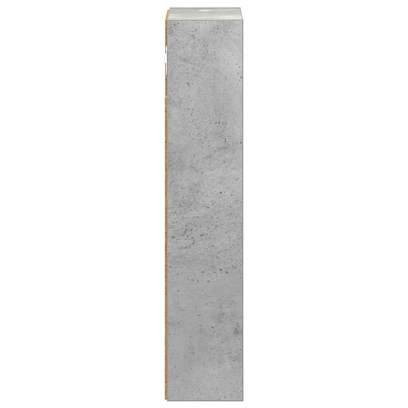 vidaXL Szafka ścienna łazienkowa Betonowy Szary 20 x 10 x 50 cm