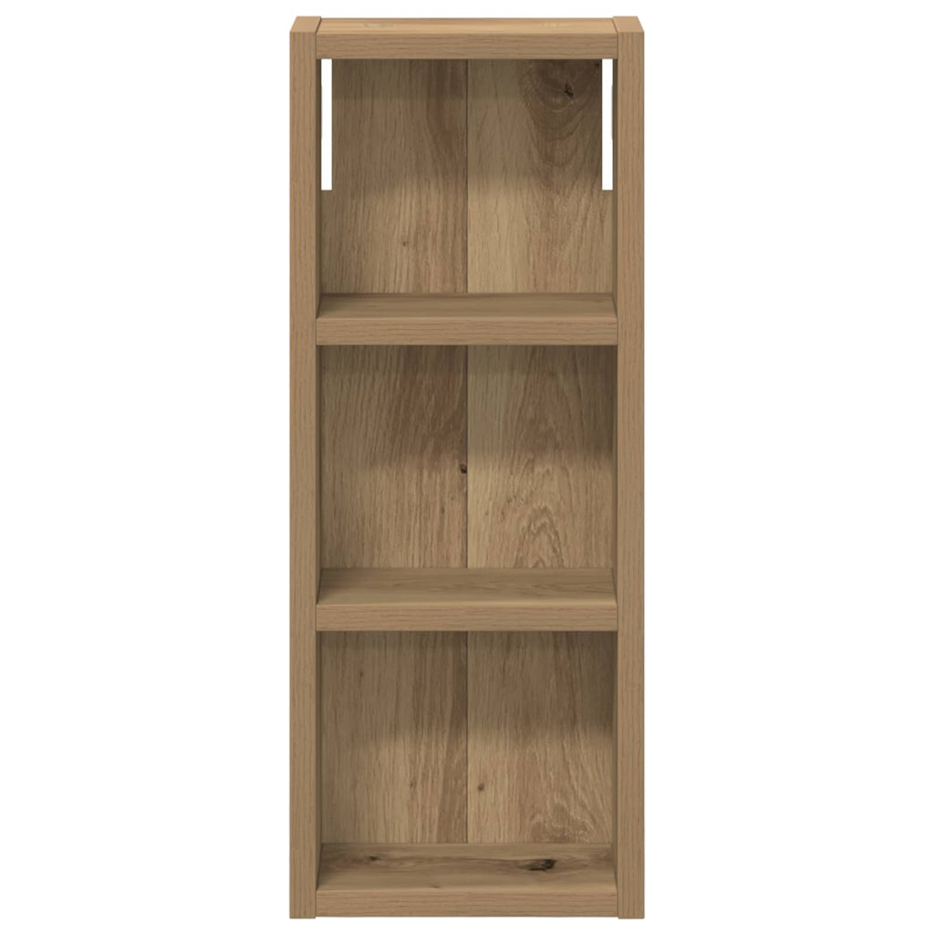 vidaXL Szafka ścienna łazienkowa Dąb rzemieślniczy 20 x 10 x 50 cm