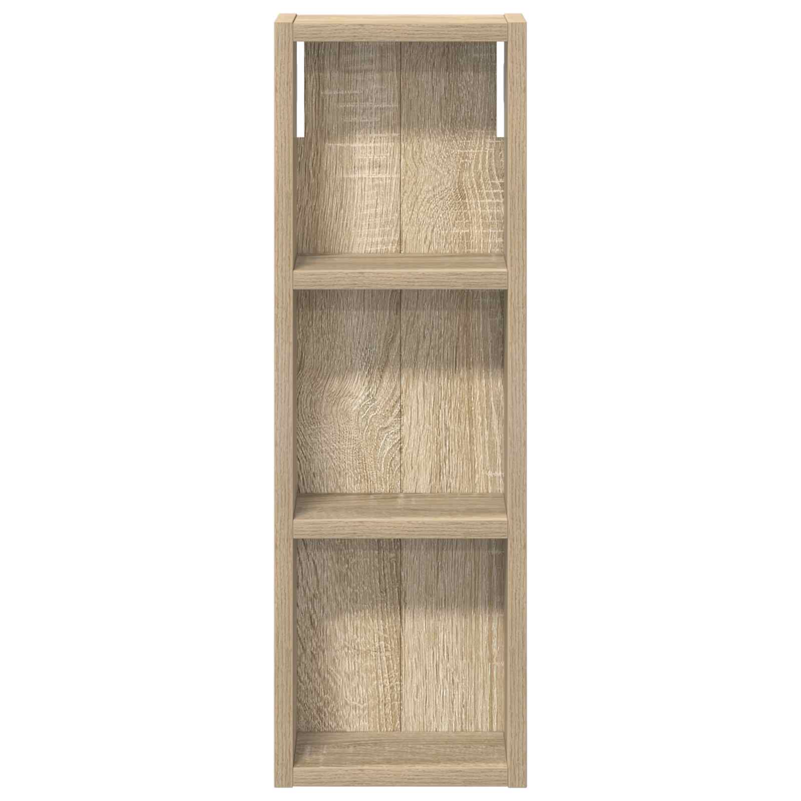 vidaXL Szafka ścienna łazienkowa z półką Dąb Sonoma 20 x 10 x 60,5 cm