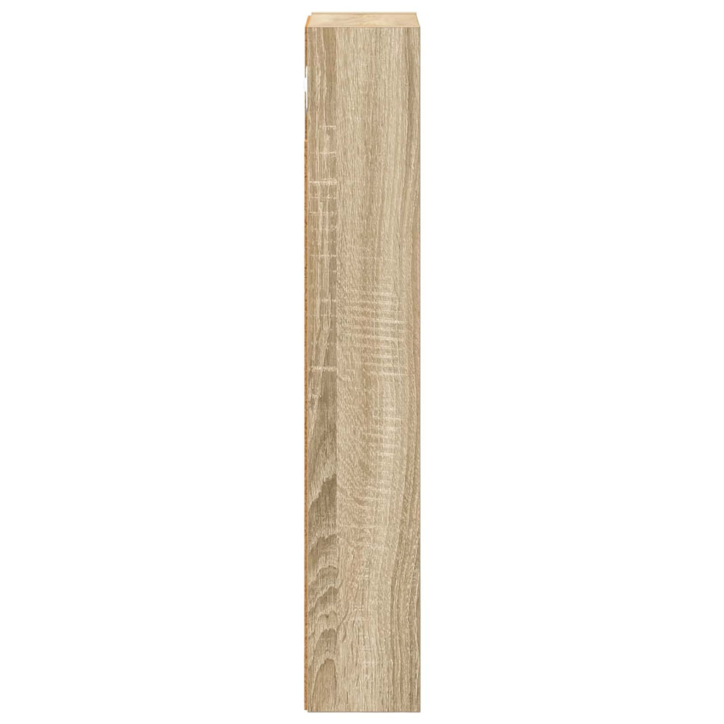 vidaXL Szafka ścienna łazienkowa z półką Dąb Sonoma 20 x 10 x 60,5 cm