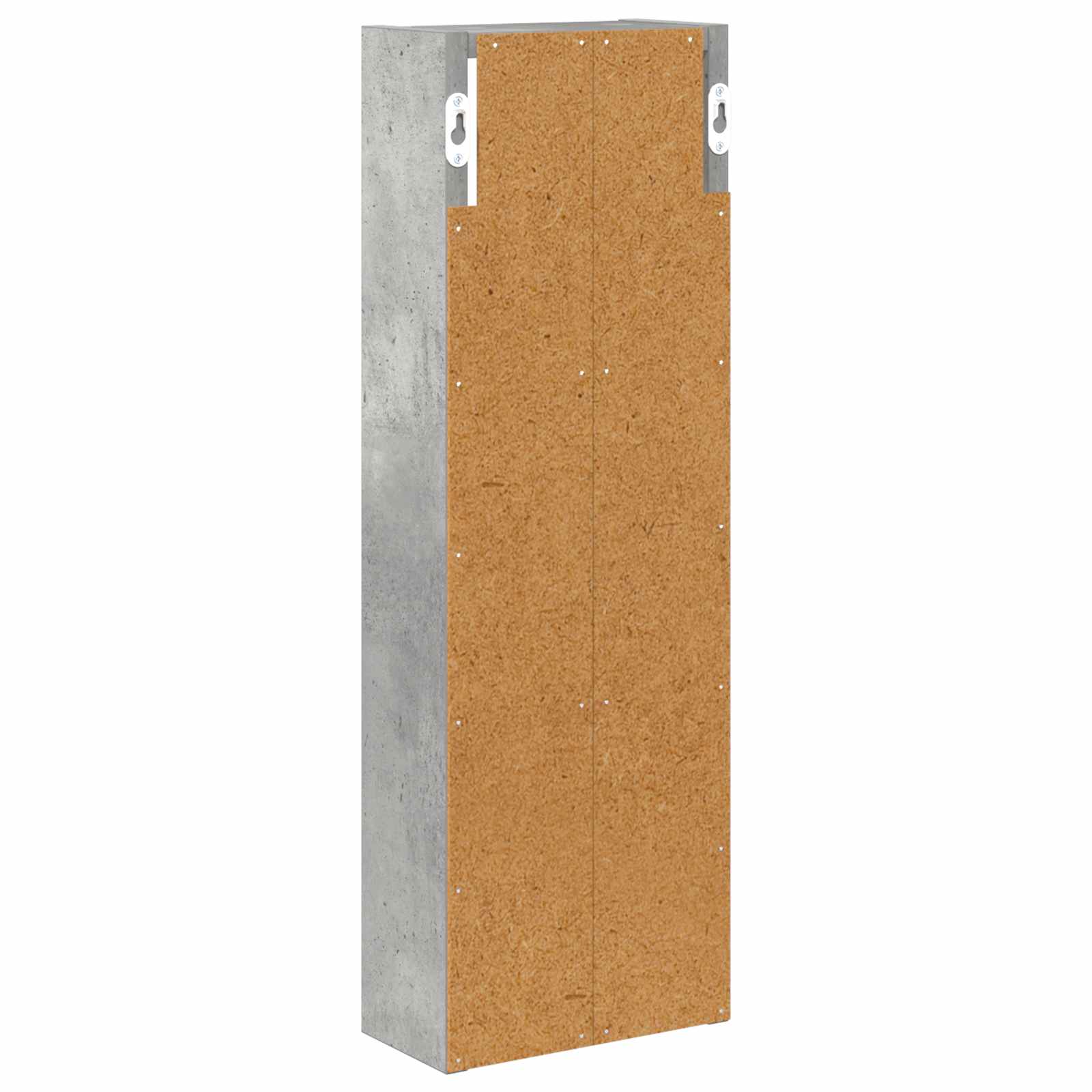 vidaXL Szafka ścienna łazienkowa Betonowy Szary 20 x 10 x 60,5 cm