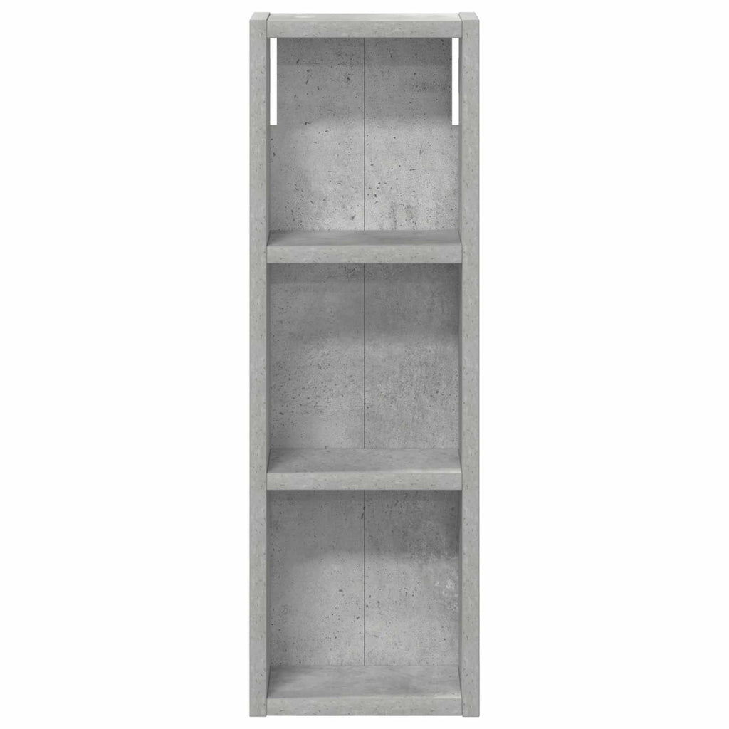 vidaXL Szafka ścienna łazienkowa Betonowy Szary 20 x 10 x 60,5 cm