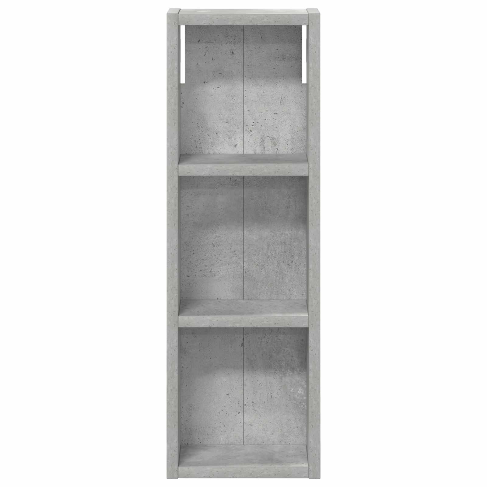 vidaXL Szafka ścienna łazienkowa Betonowy Szary 20 x 10 x 60,5 cm