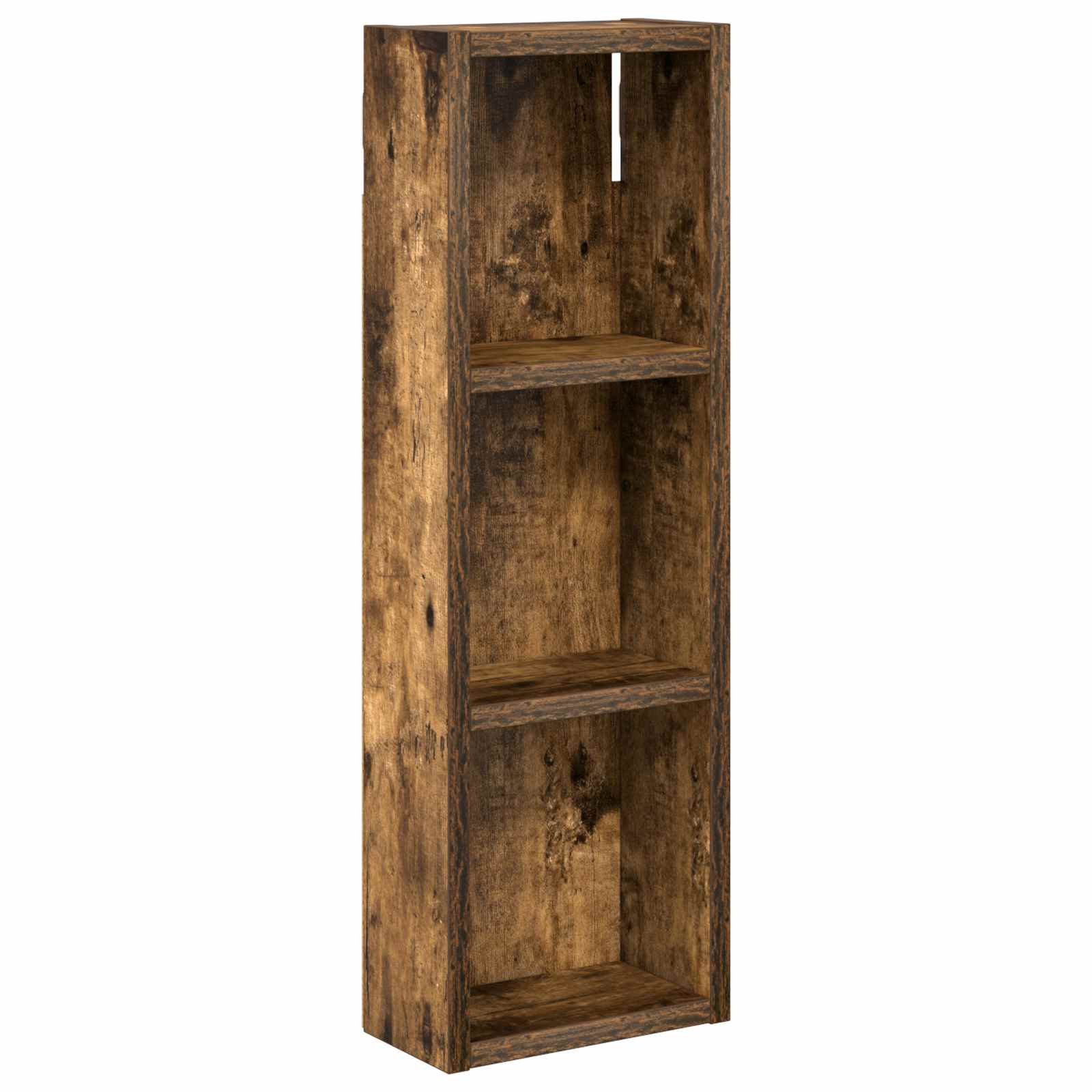 vidaXL Szafka ścienna łazienkowa z półką Dąb Wędzony 20 x 10 x 60,5 cm