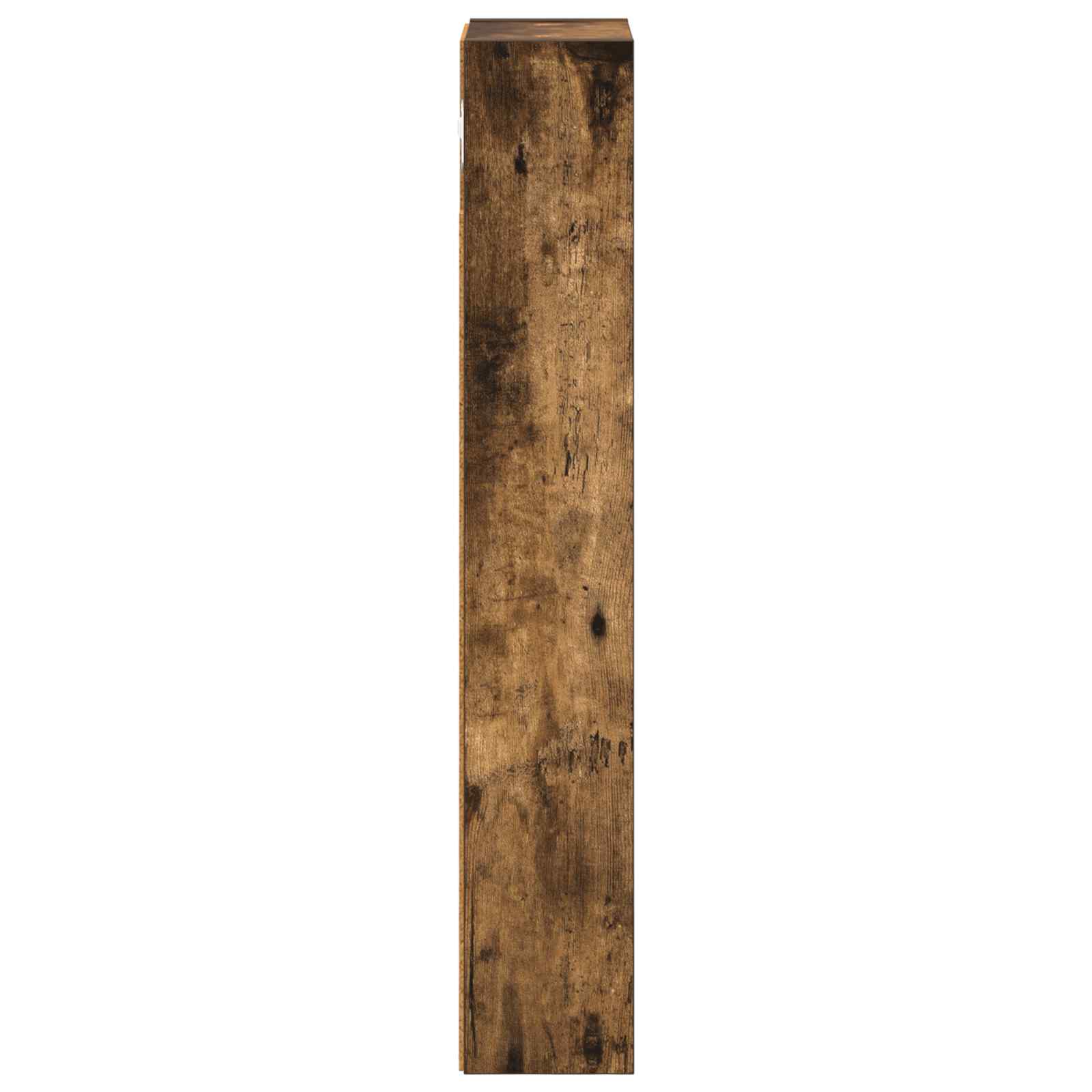 vidaXL Szafka ścienna łazienkowa z półką Dąb Wędzony 20 x 10 x 60,5 cm