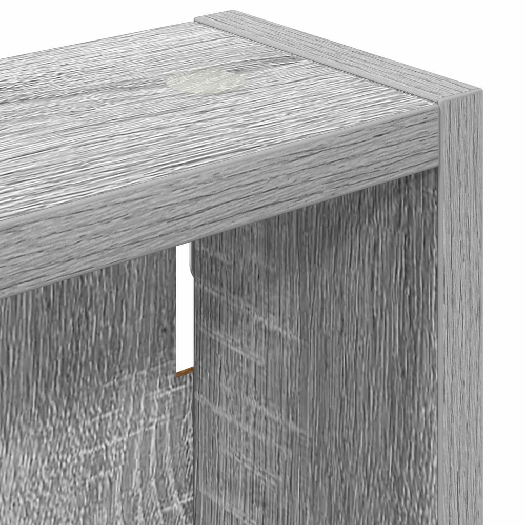 vidaXL Szafka ścienna łazienkowa Szary Sonoma 20 x 10 x 60,5 cm