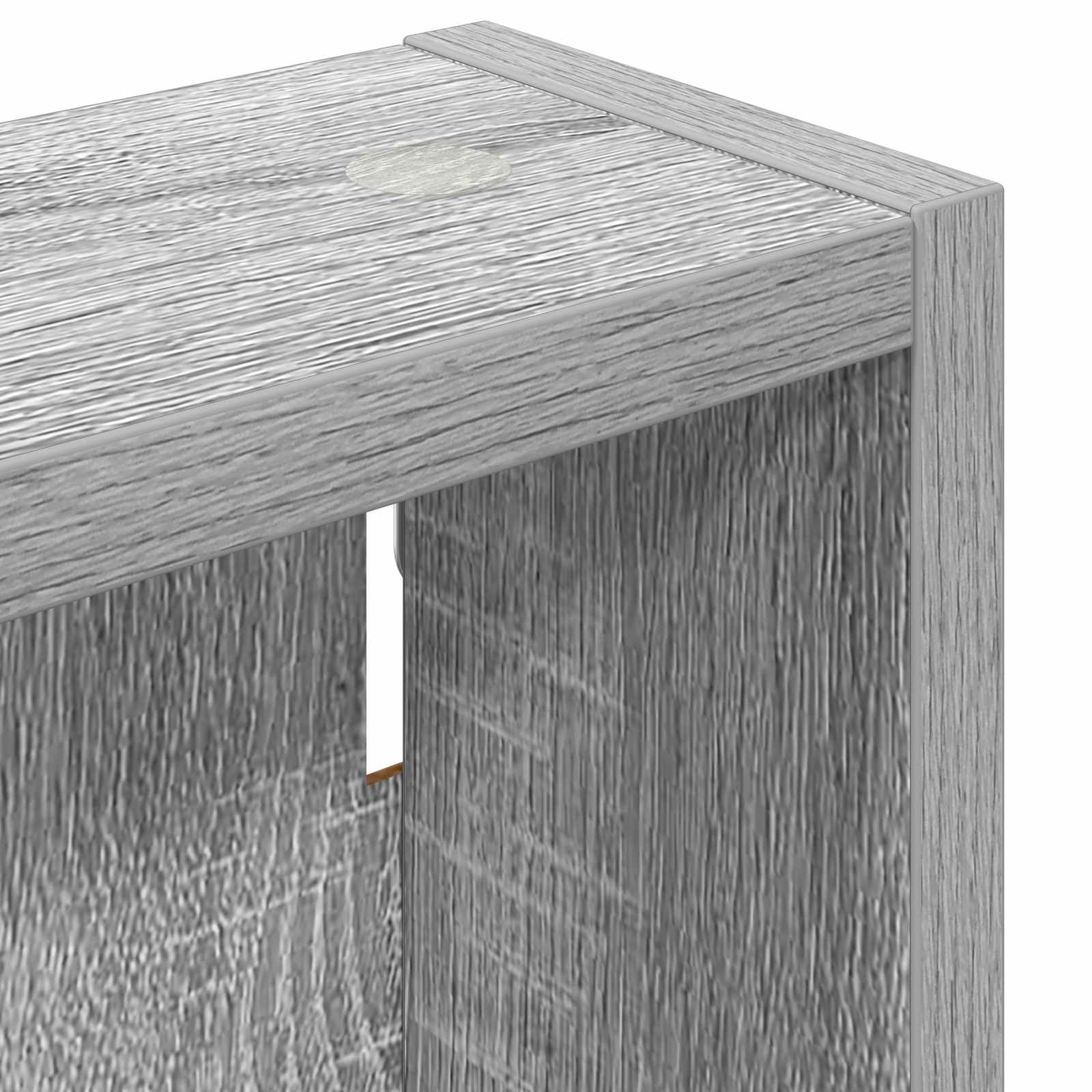 vidaXL Szafka ścienna łazienkowa Szary Sonoma 20 x 10 x 60,5 cm