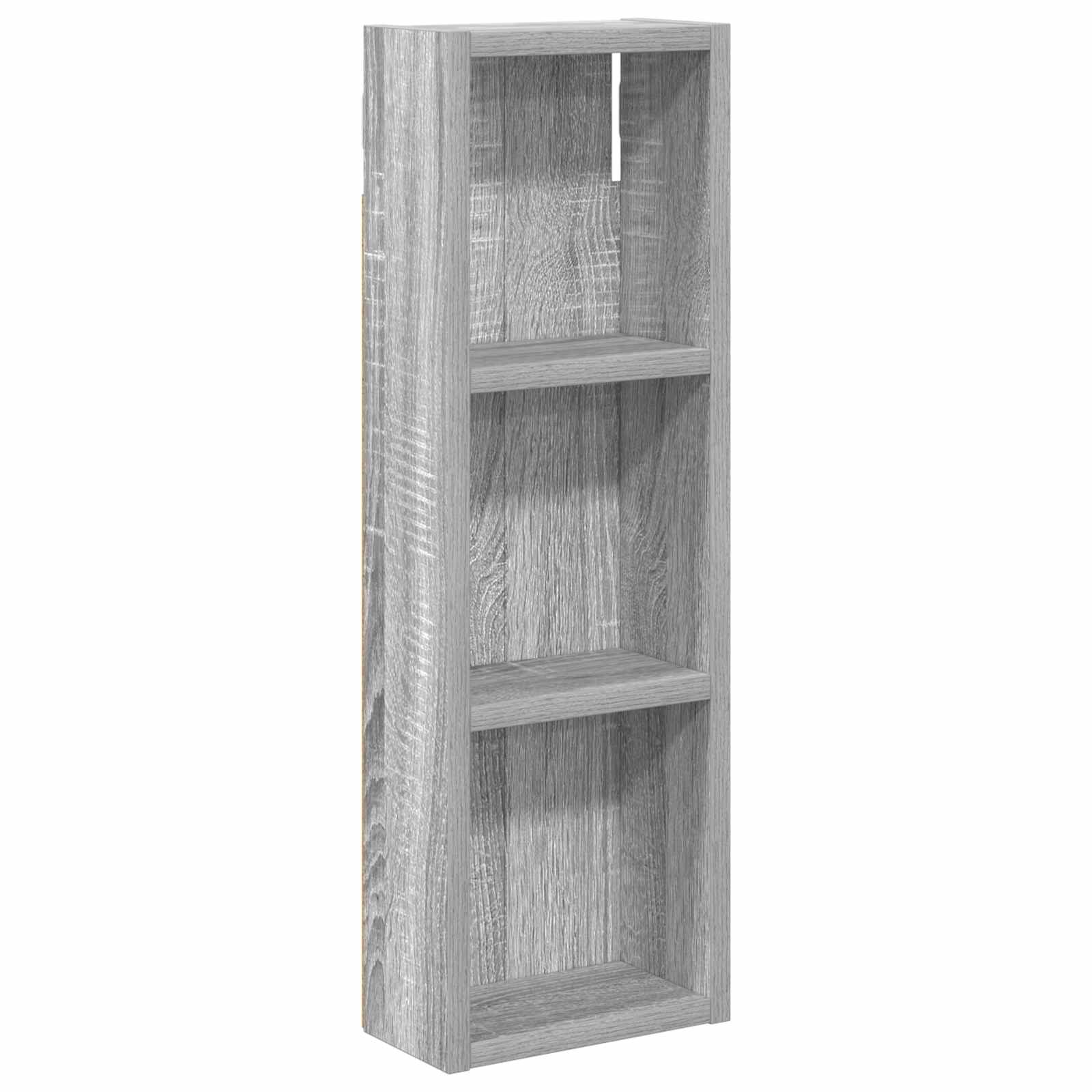 vidaXL Szafka ścienna łazienkowa Szary Sonoma 20 x 10 x 60,5 cm