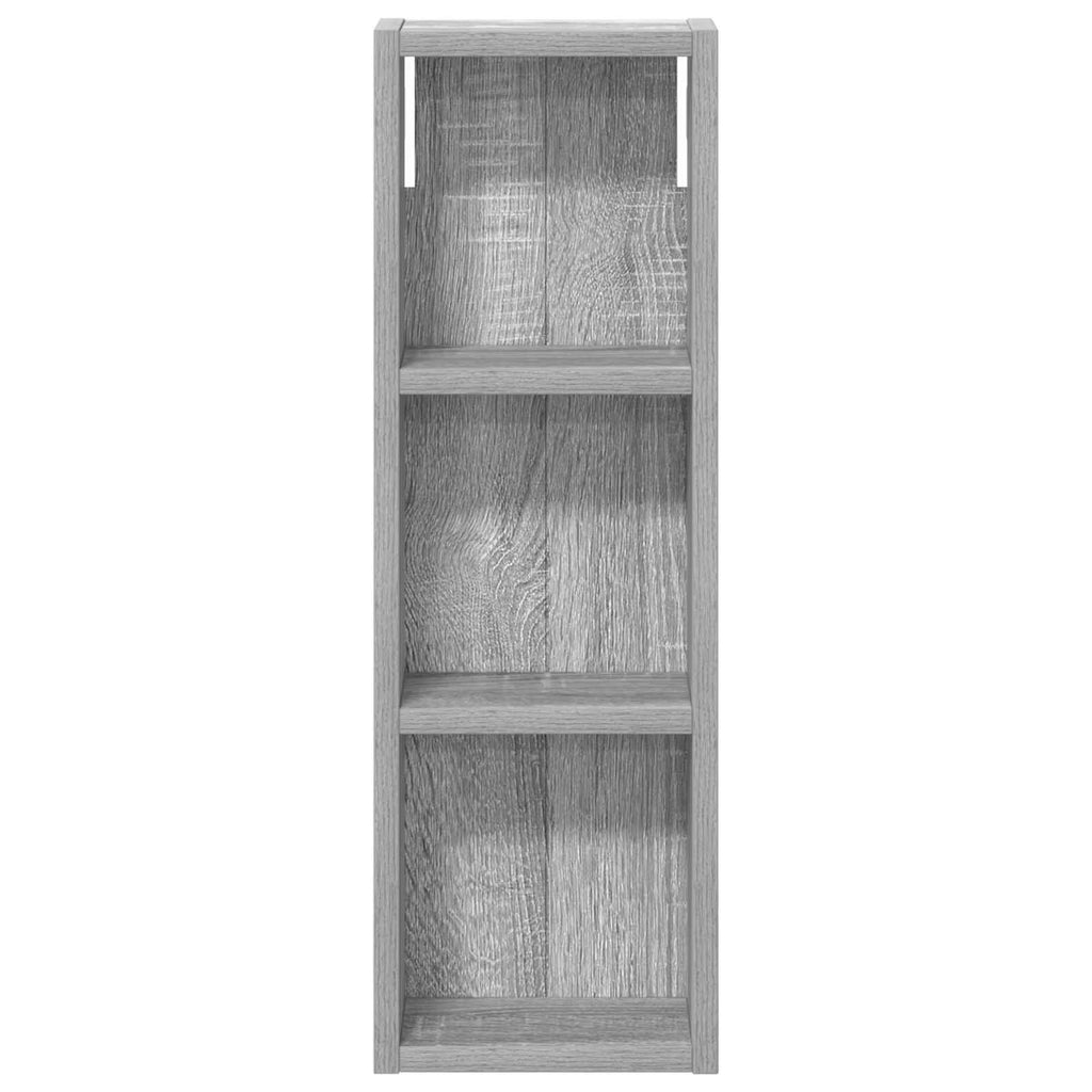 vidaXL Szafka ścienna łazienkowa Szary Sonoma 20 x 10 x 60,5 cm